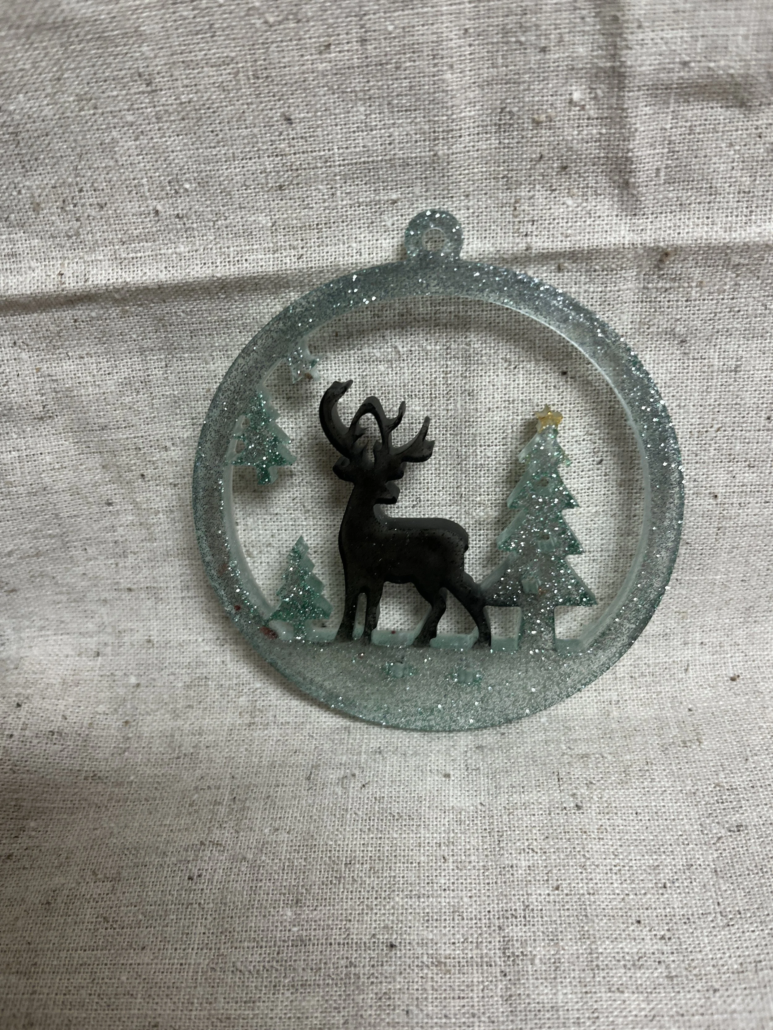 Deer ornament, Christmas