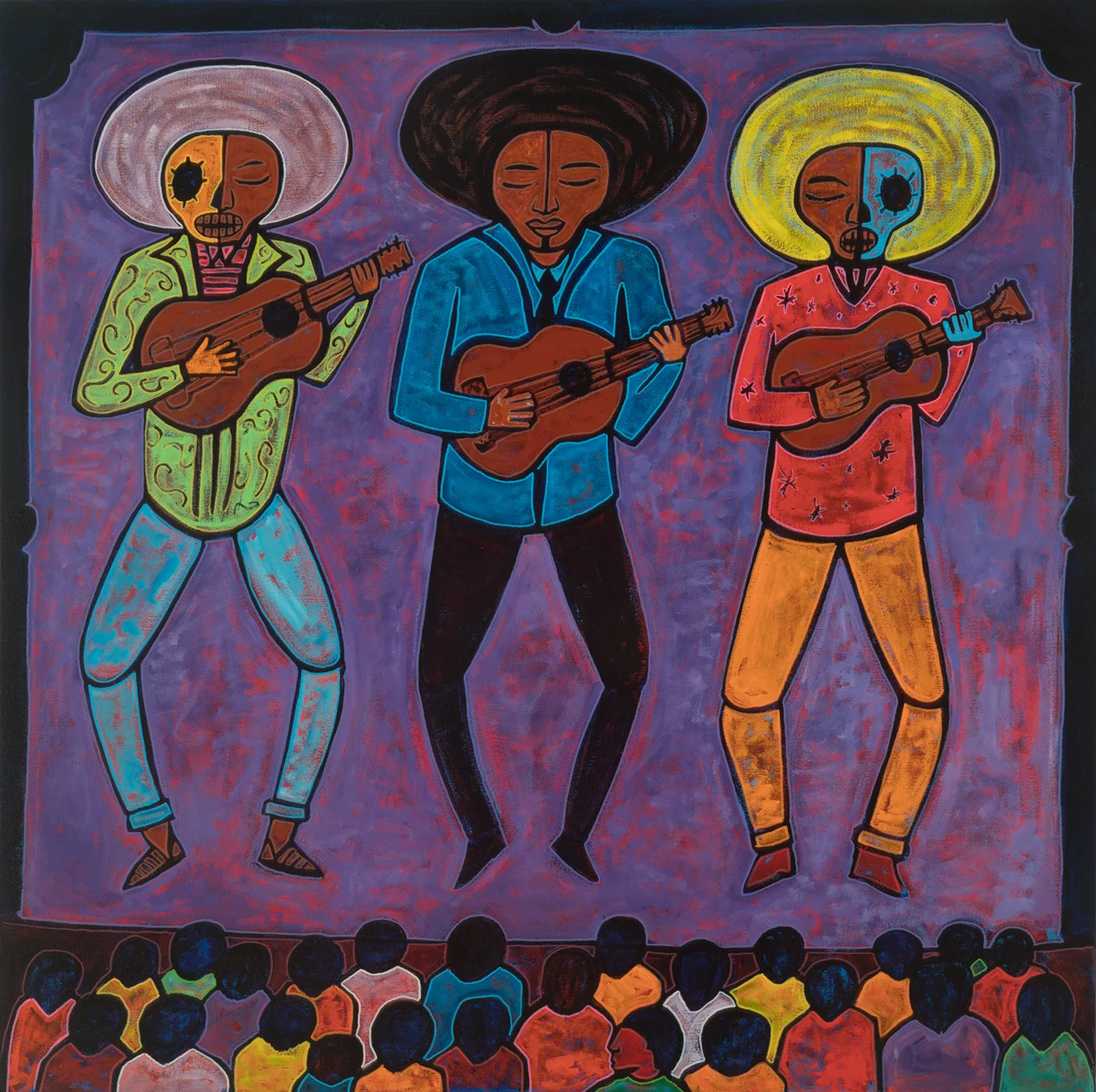 musicos, 2017, 40x40