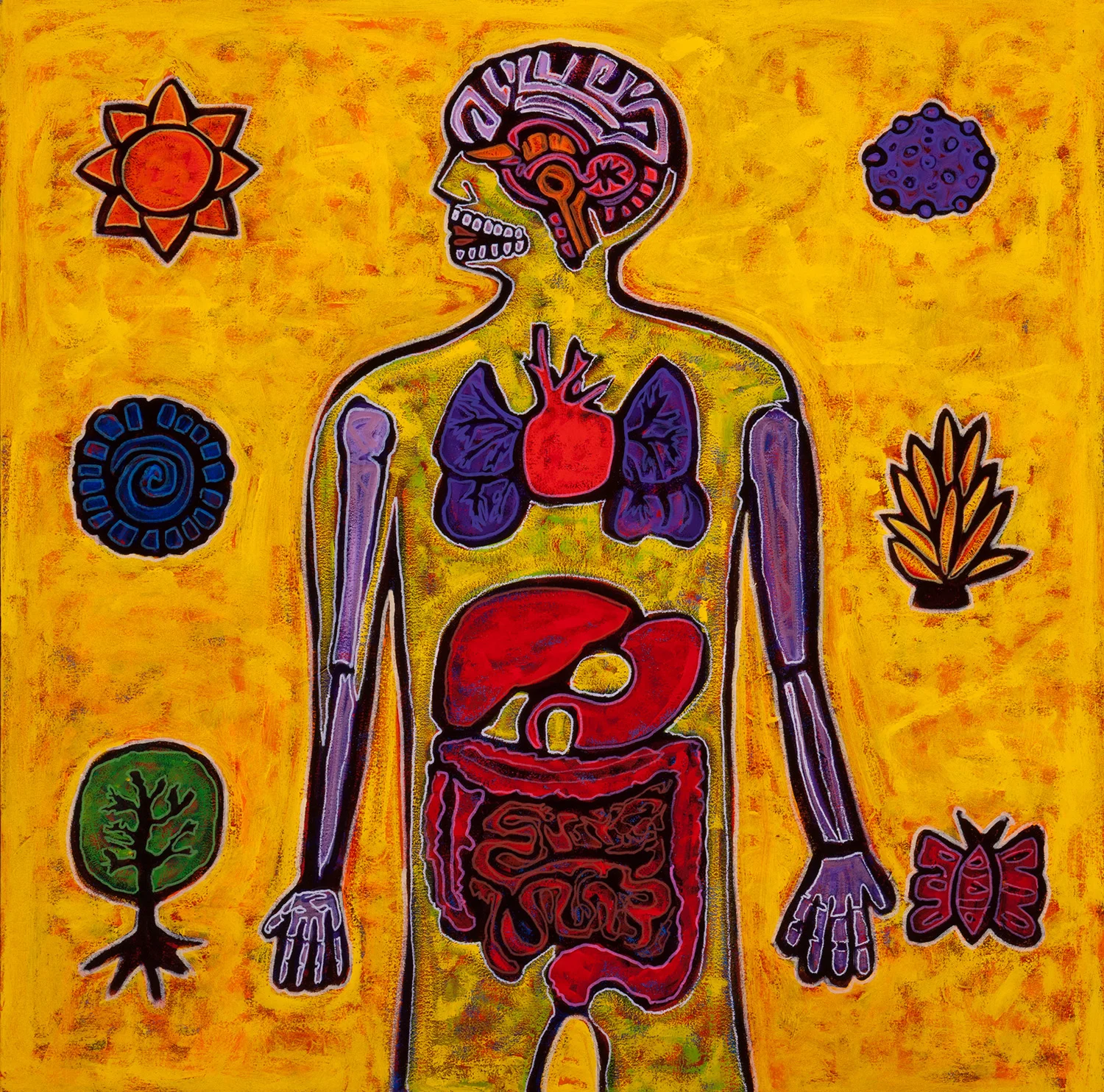 connected, 2013, 36x36