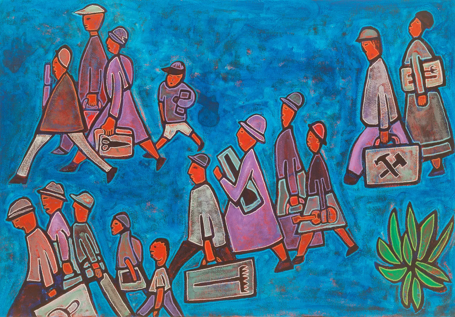 migrations, 2016, 30x20