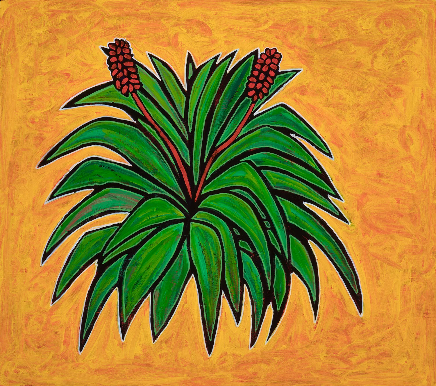 aloe, 2018, 27x24