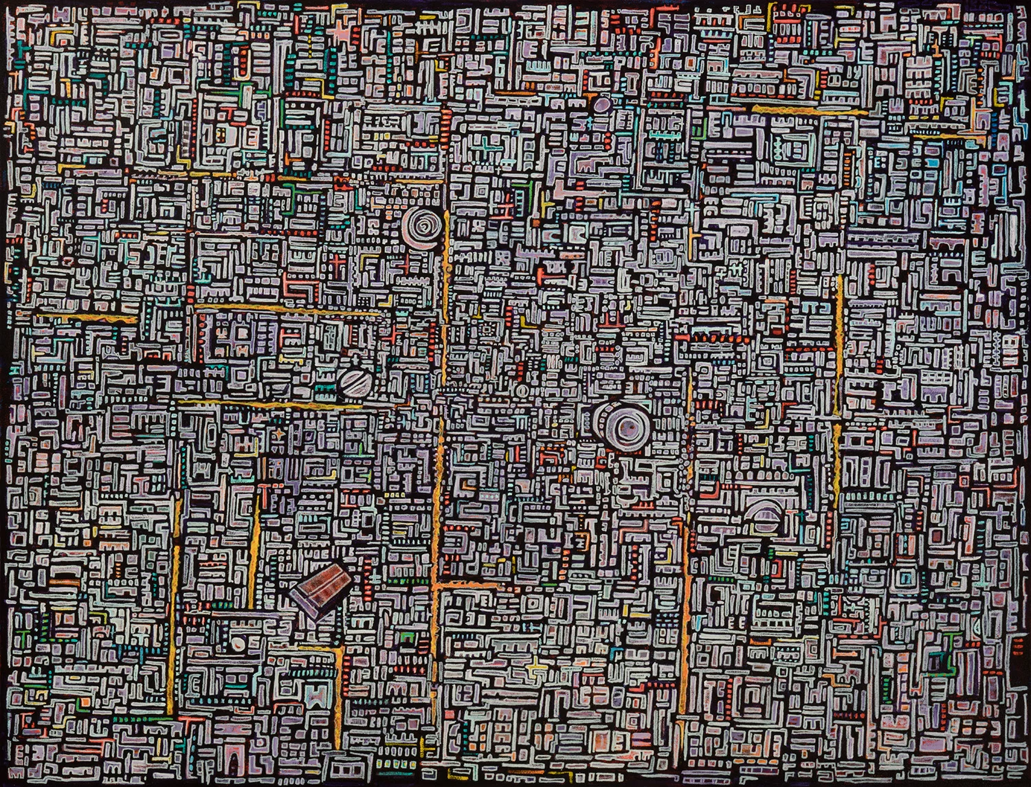de lejos, 2018, 46x36