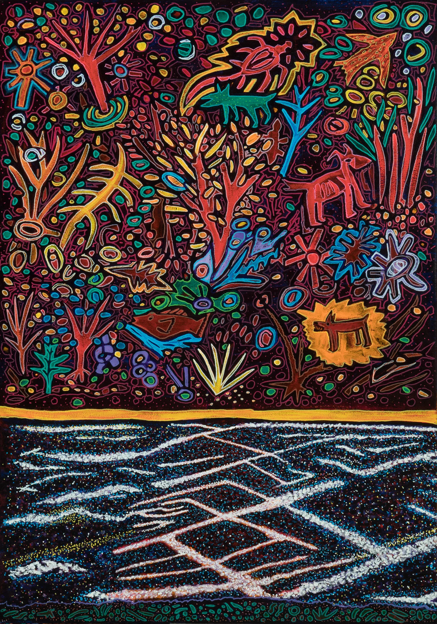 constellations, 2018, 28x40