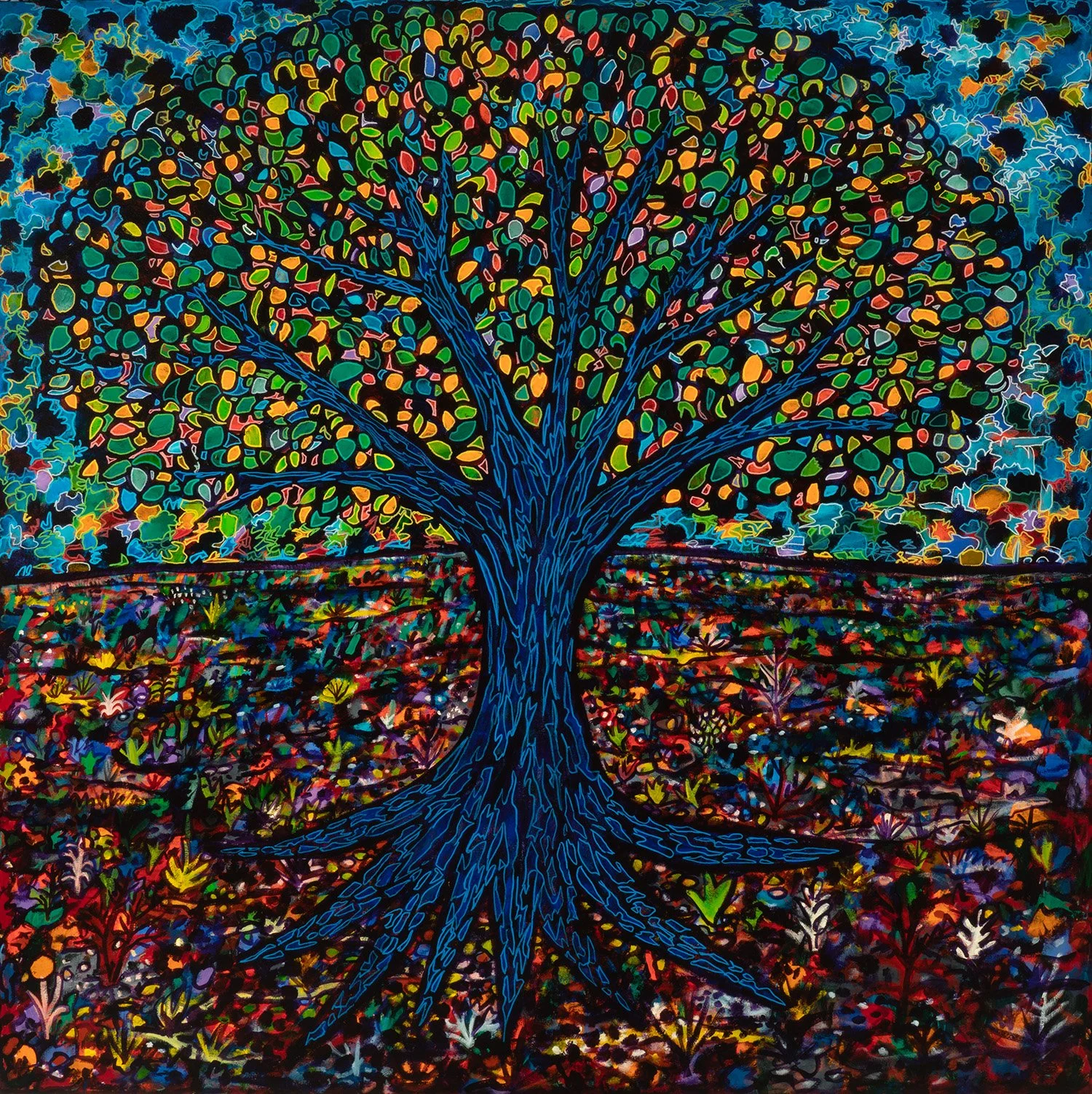 big blue tree, 2021, mixed media on canvas, 60x60.jpg