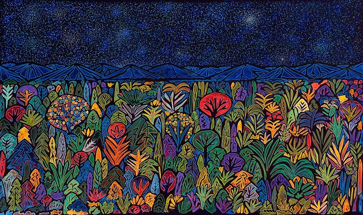 bosque, 2025, acrylics and enamels, 60x36%22.jpg