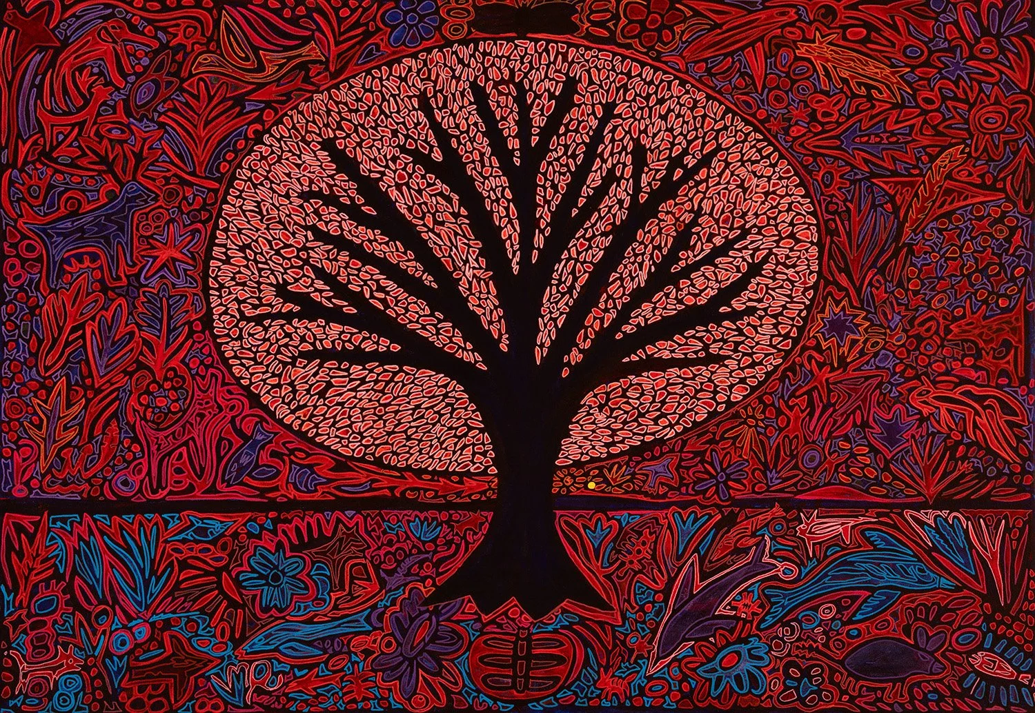 red garden, 2026, acrylics and enamels on canvas, 60x42%22tif.jpg