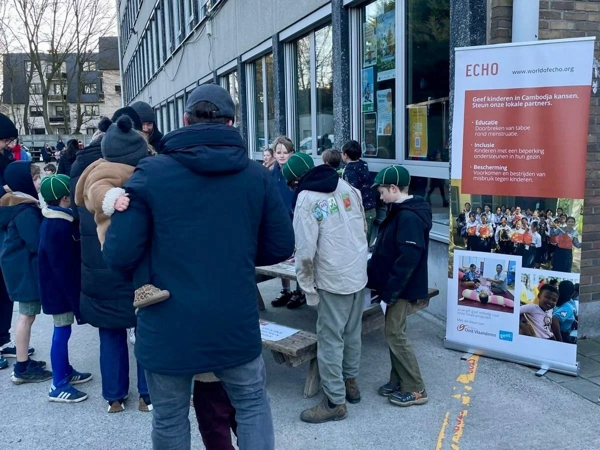 Bezoek aan scouts Sint-Petrus Gent!