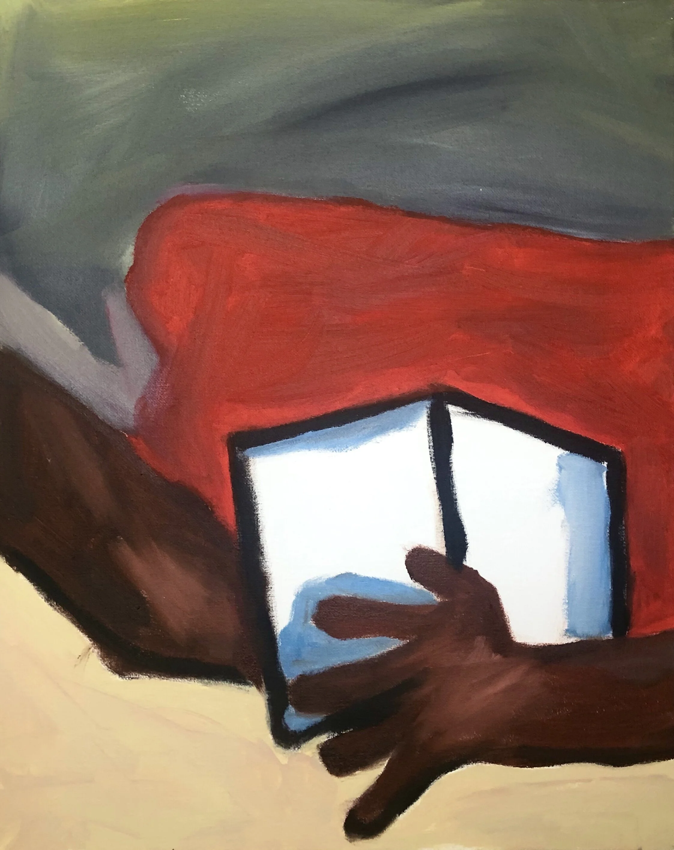  Oil on Canvas    20 in x 16 in 