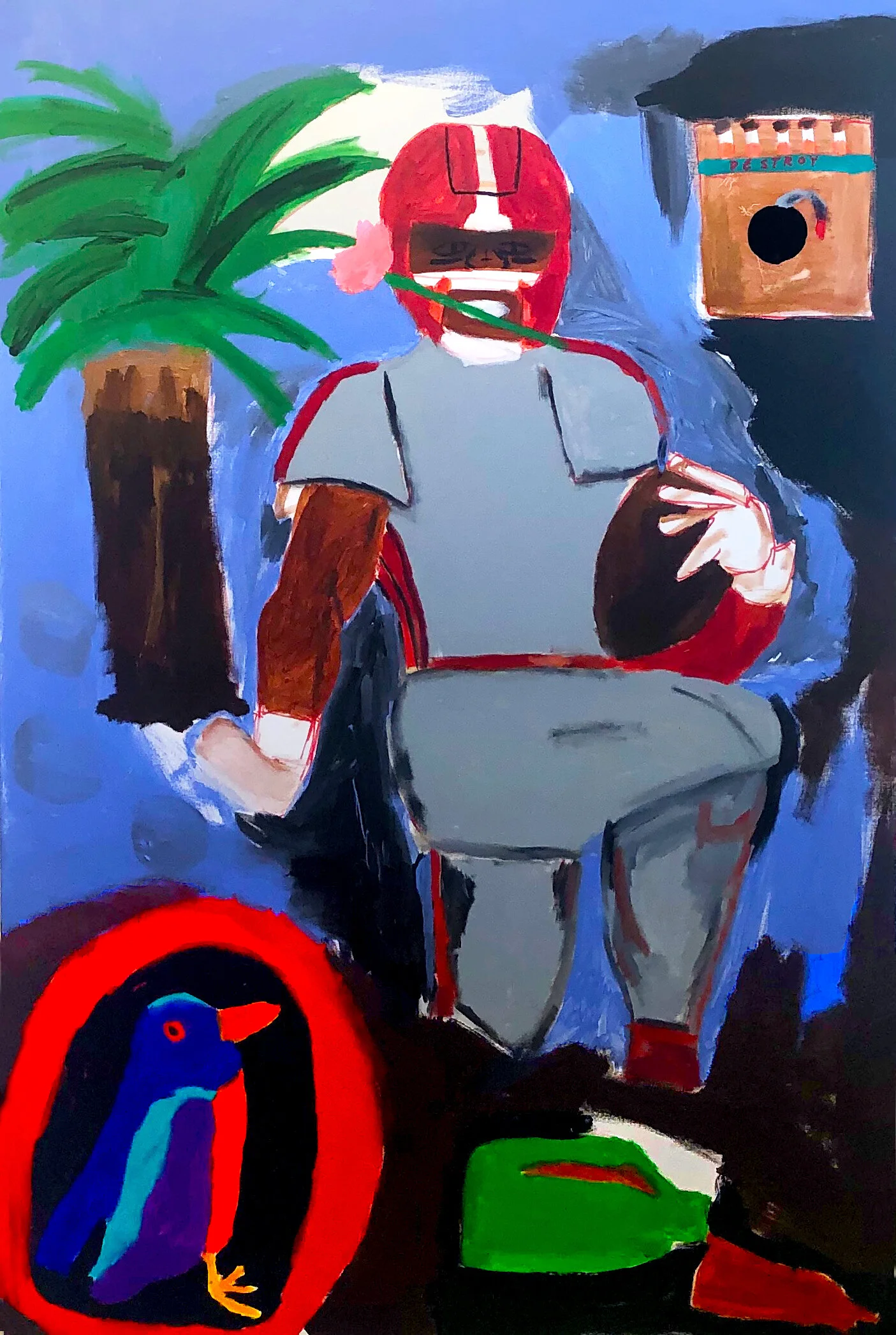  Mixed Media on Canvas    60 in x 40 in 