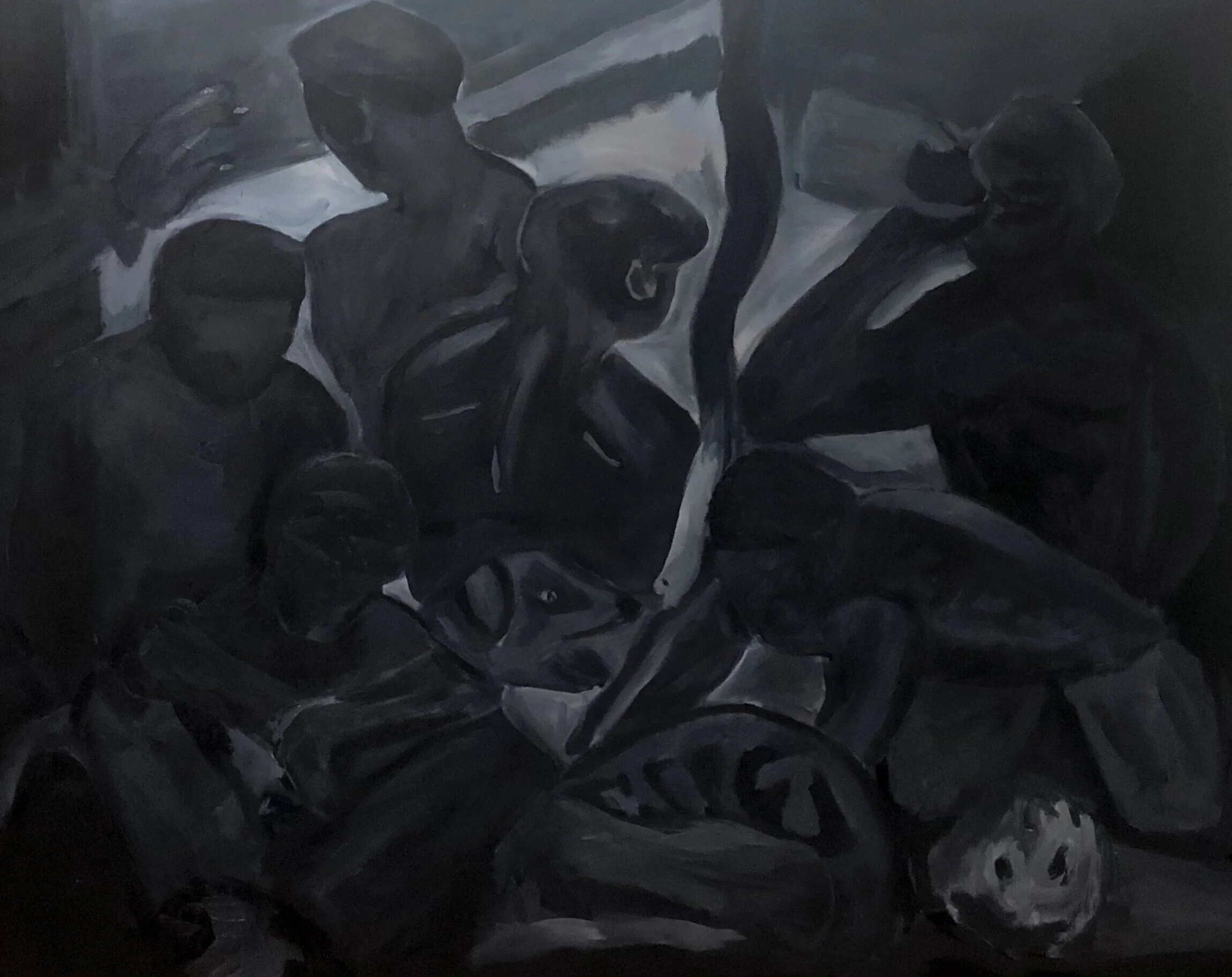  Oil on Canvas    48 in x 60 in 