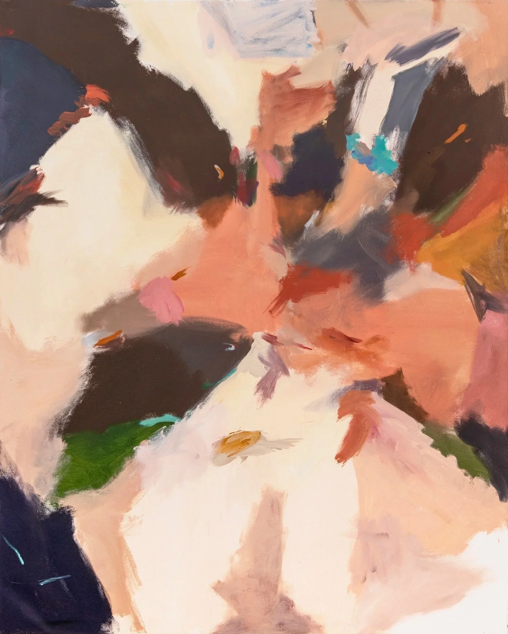  Oil on Canvas  152,4 × 121.92 cm, 60 × 48 in 