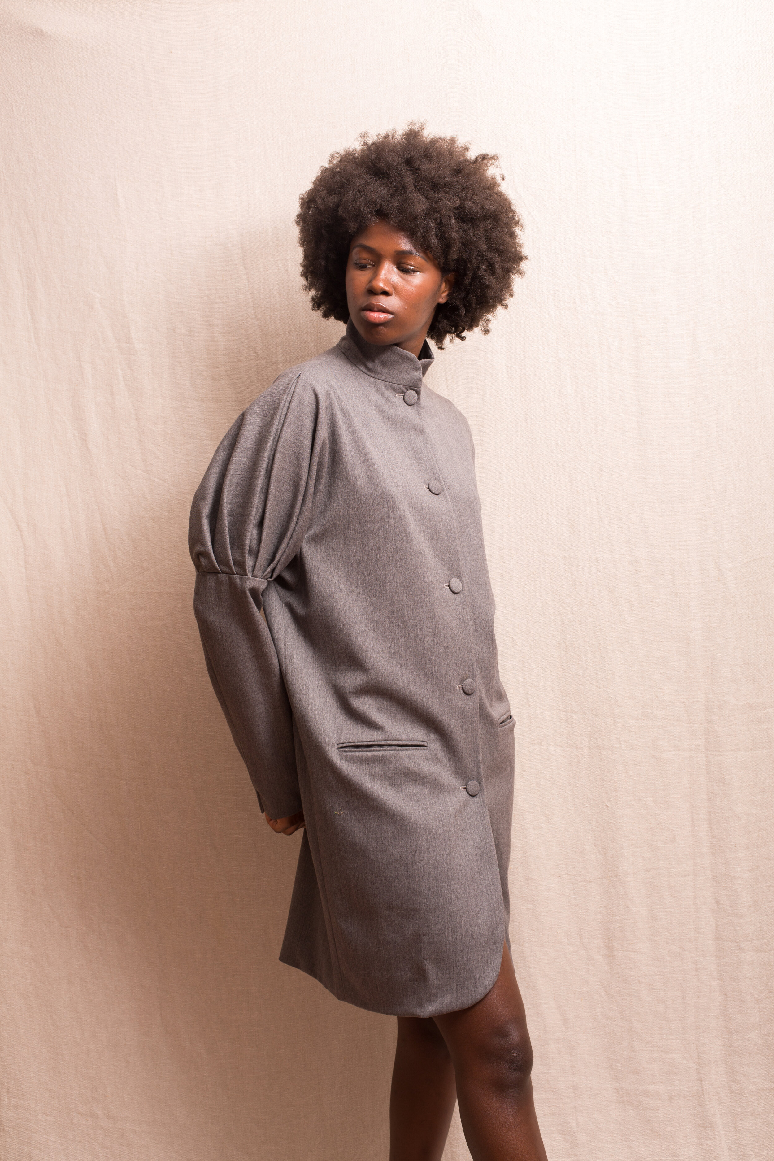 Romeo Gigli 80s Cocoon Coat 