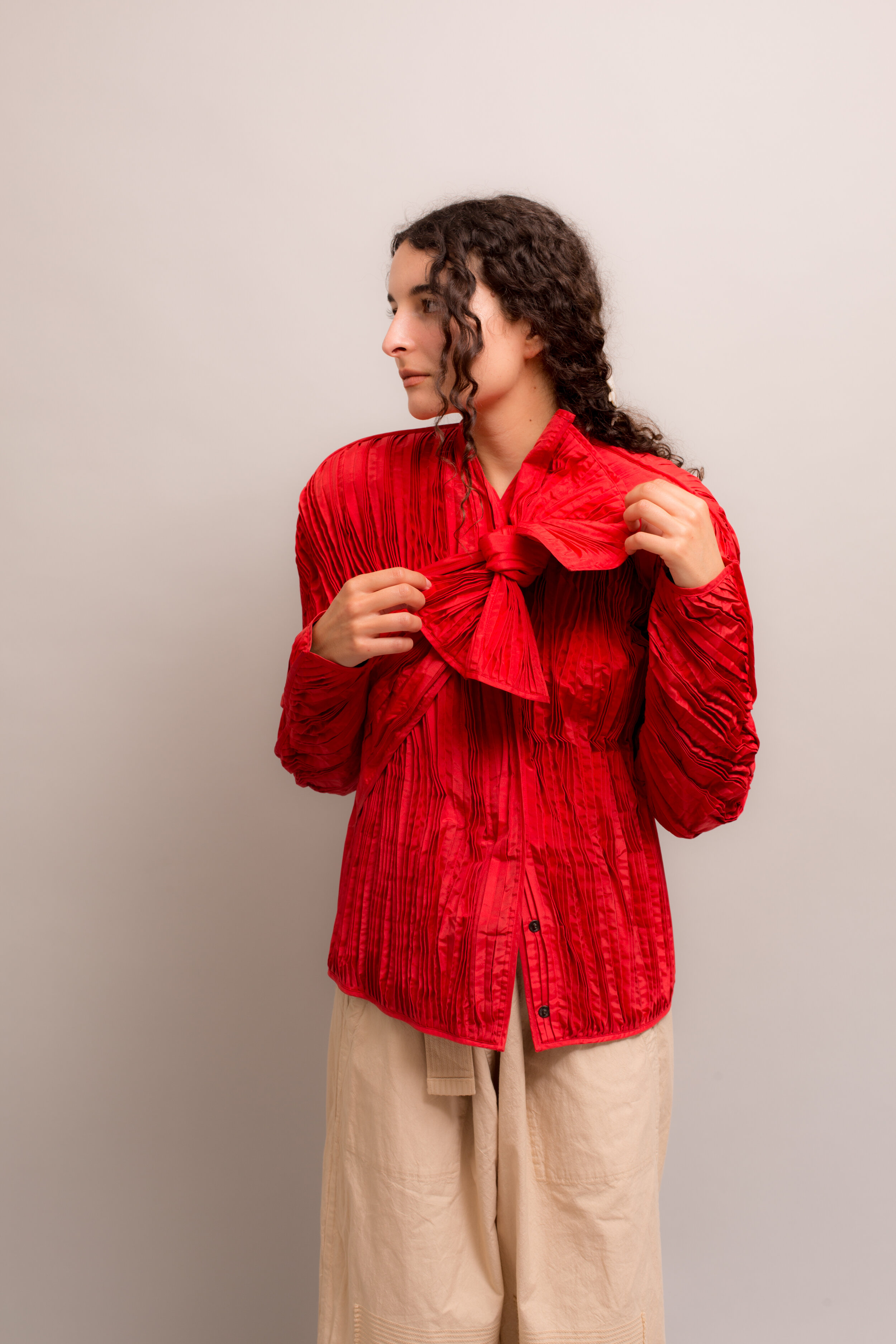 Krizia Vintage Structured Blouse