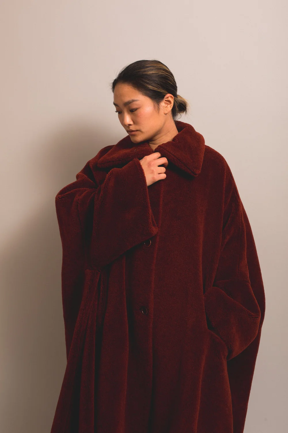 Romeo Gigli Oversized Teddy Bear Coat — MIRITI VINTAGE