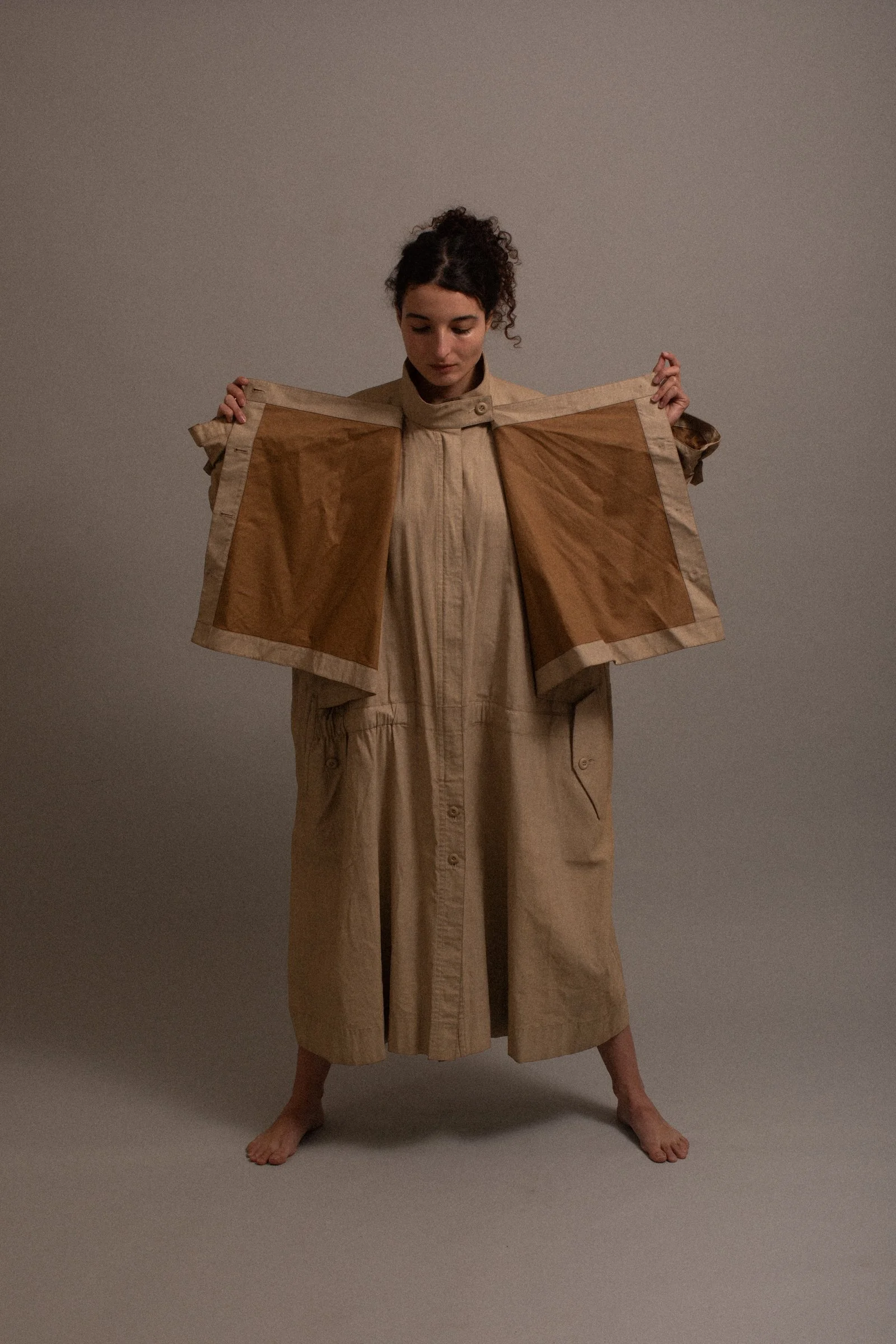 Issey Miyake Trench Coat 1986 Collection