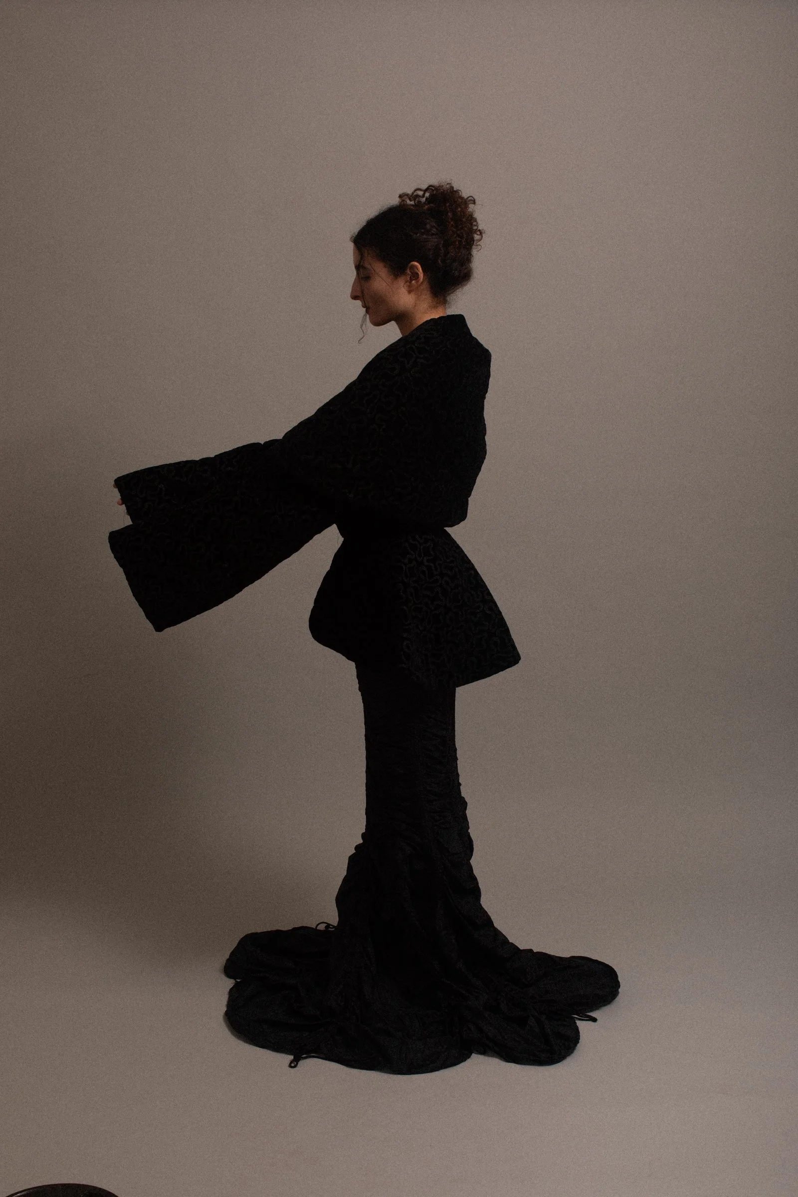 Norma Kamali OMO 90s Collection Skirt 