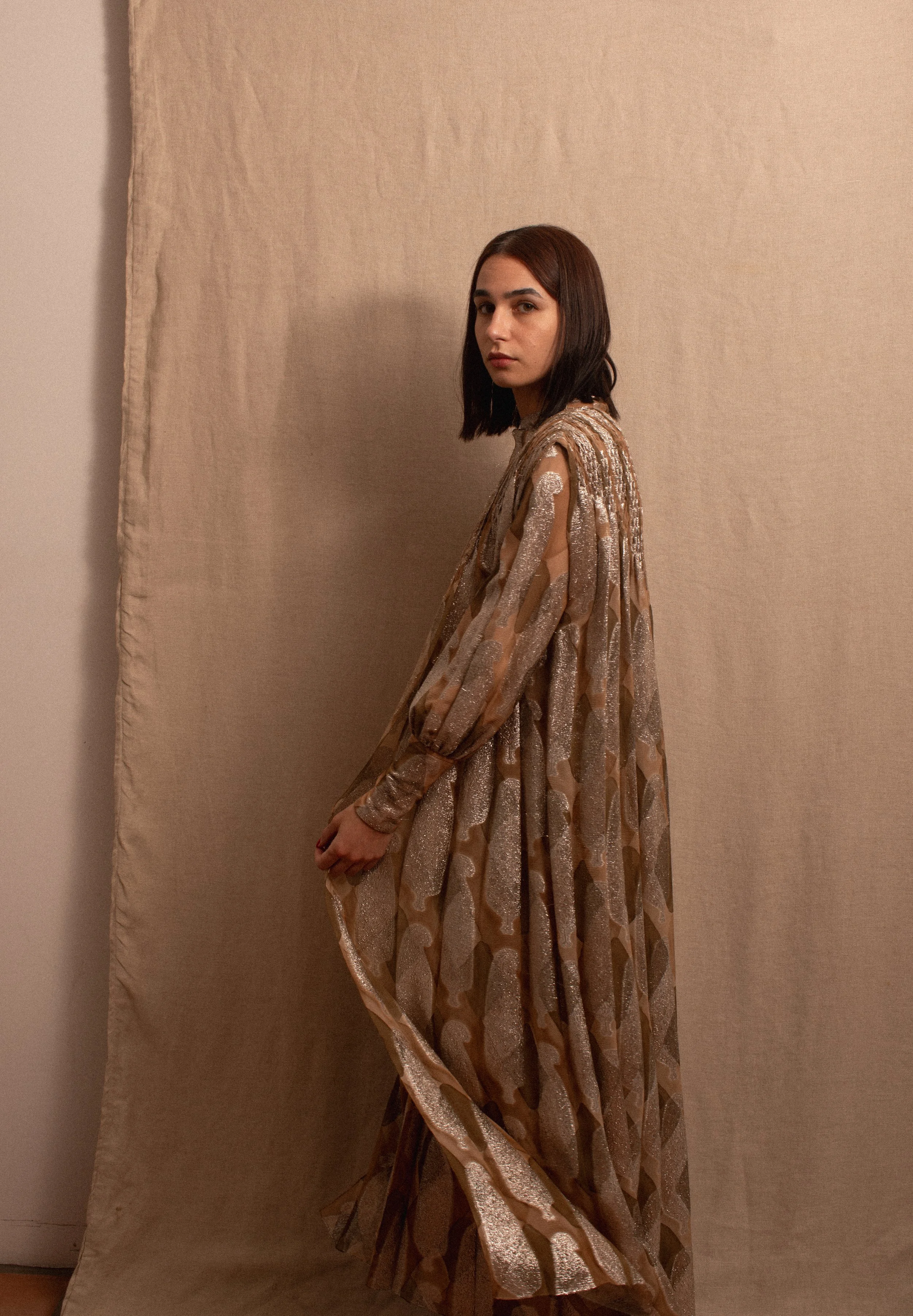 Galanos 70s Couture Gown