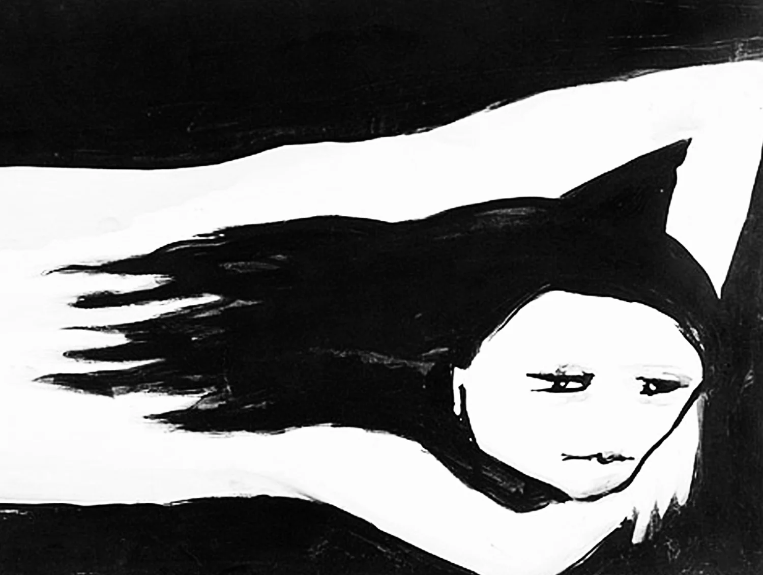 Détail de Girl © 1957 Joy Hester