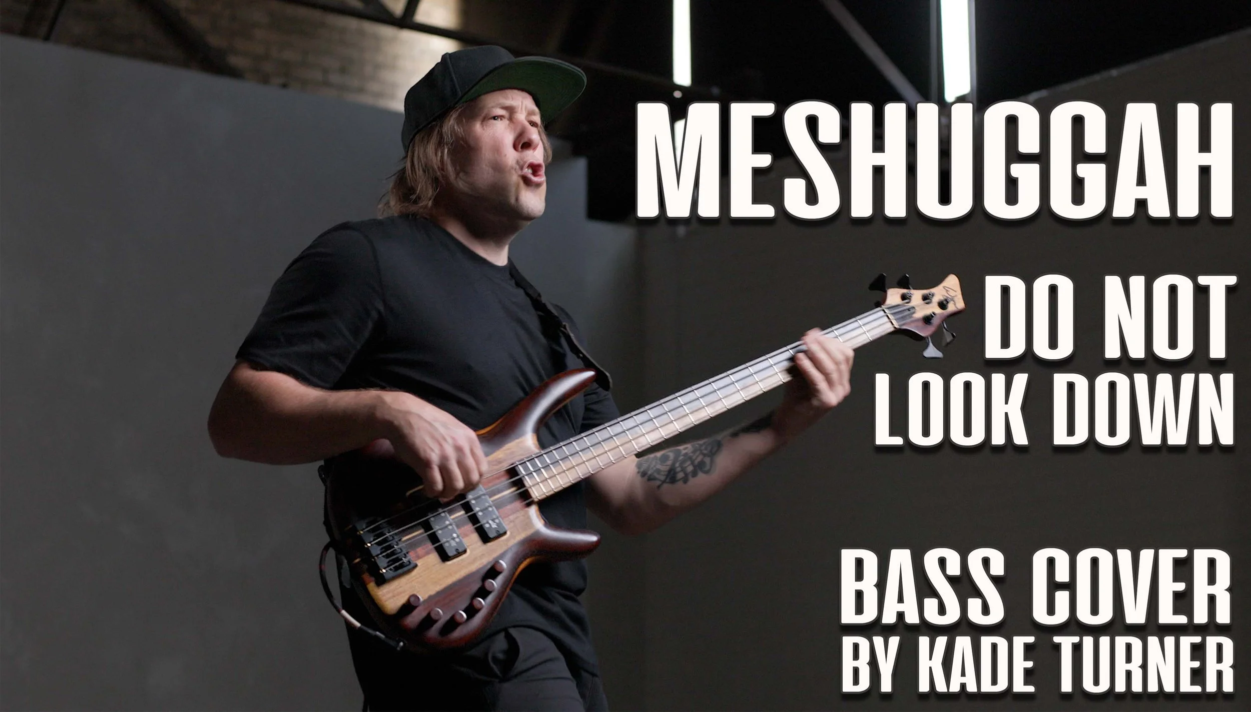 MESHUGGAH - DO NOT LOOK DOWN - BASS COVER