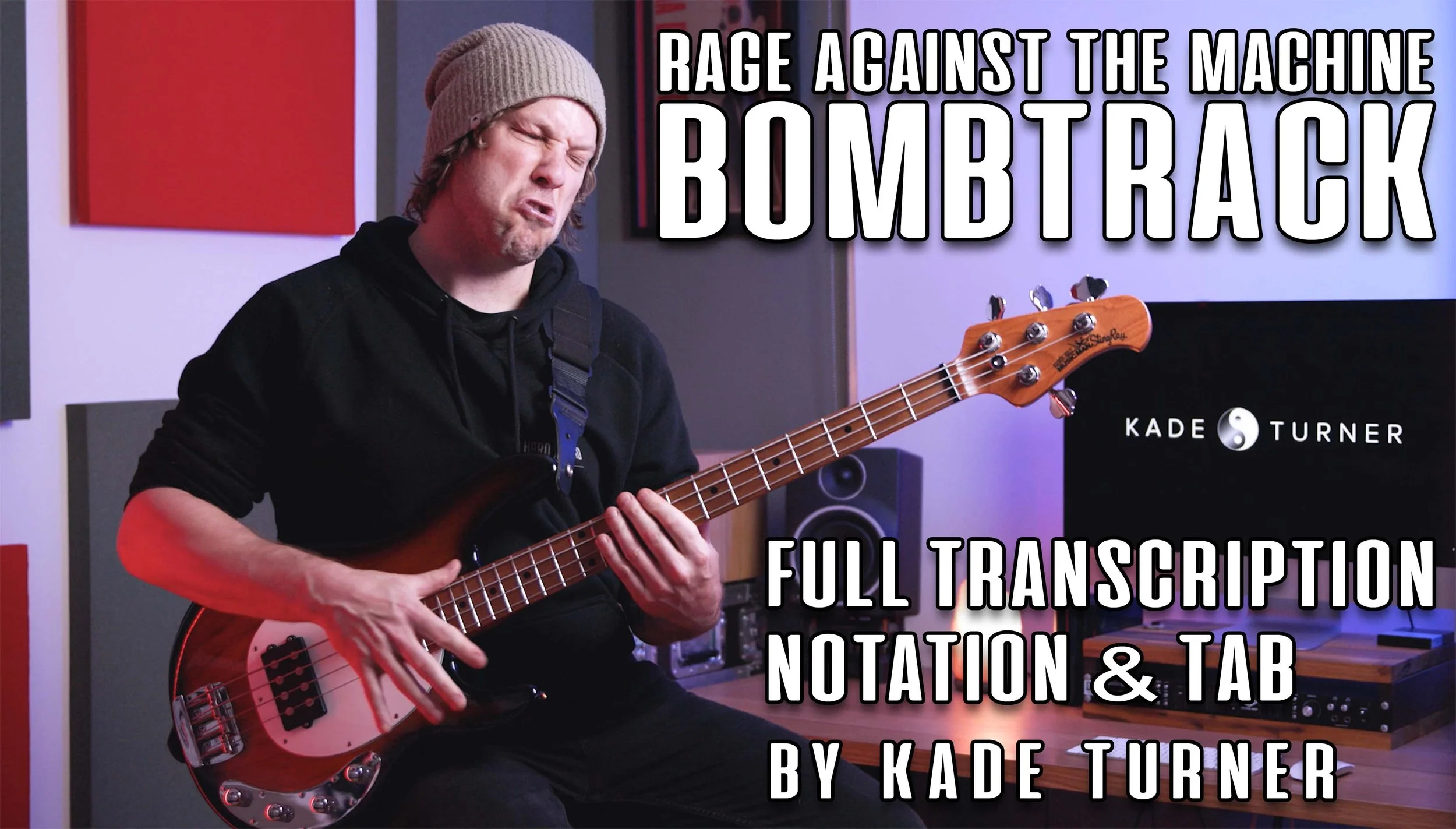 RAGE AGAINST THE MACHINE - KADE TURNER VERSION - NOTATION + TAB