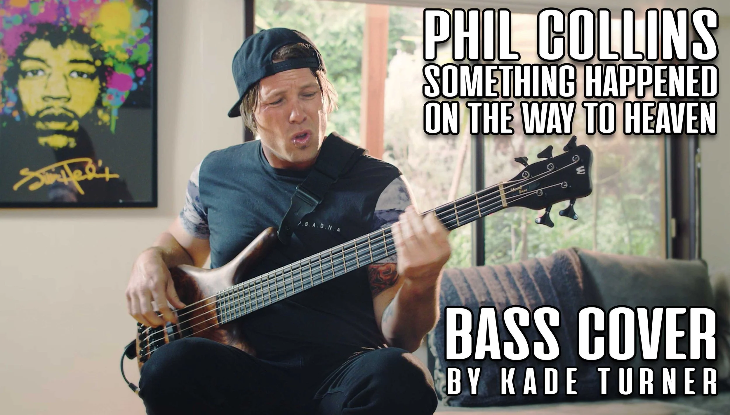 PHIL COLLINS - SOMETHING HAPPENED ON THE WAY TO HEAVEN - BASS COVER
