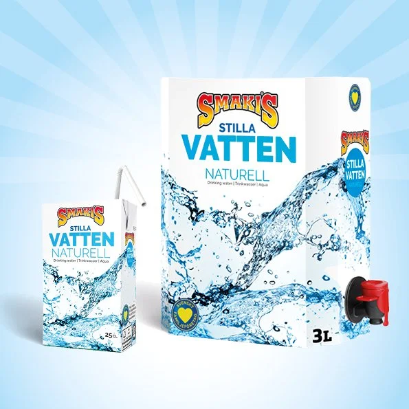 Smakis lanserar: Stilla vatten - naturell