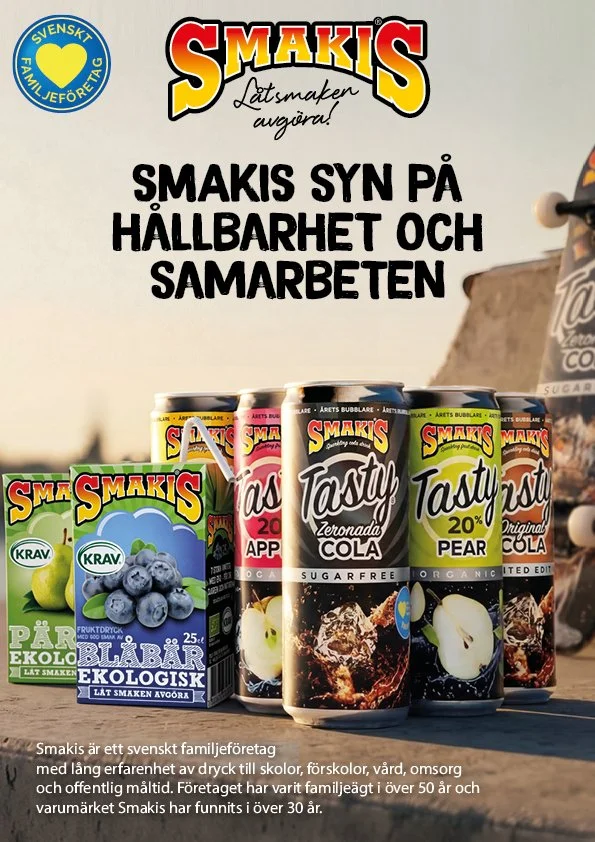 Smakis – hållbarhet, ansvar och viktiga samarbeten