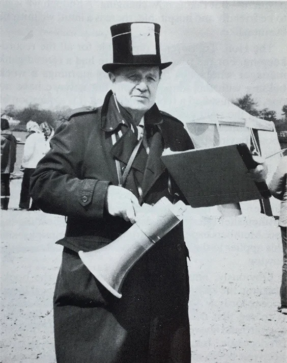 Oliver Philpot on boat marshalling duties at the Met c. 1980