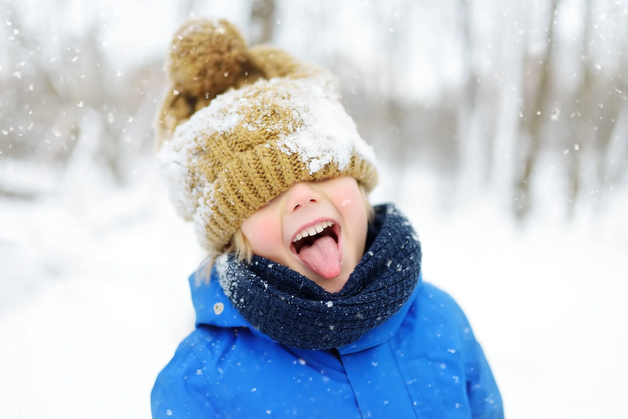 How to keep children warm in cold weather
