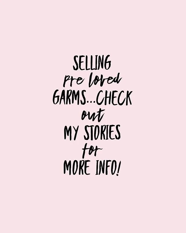 👗👠I am selling some of my lovely clothes and shoes, see my stories for more info...👚👟👖
.
.
.
.
#salesalesale #bargains #prelovedclothes #recyclingclothes #newhome #stylishlook #mondaymotivation #fashionstyles #stylingtips #stylingideas #lovewins