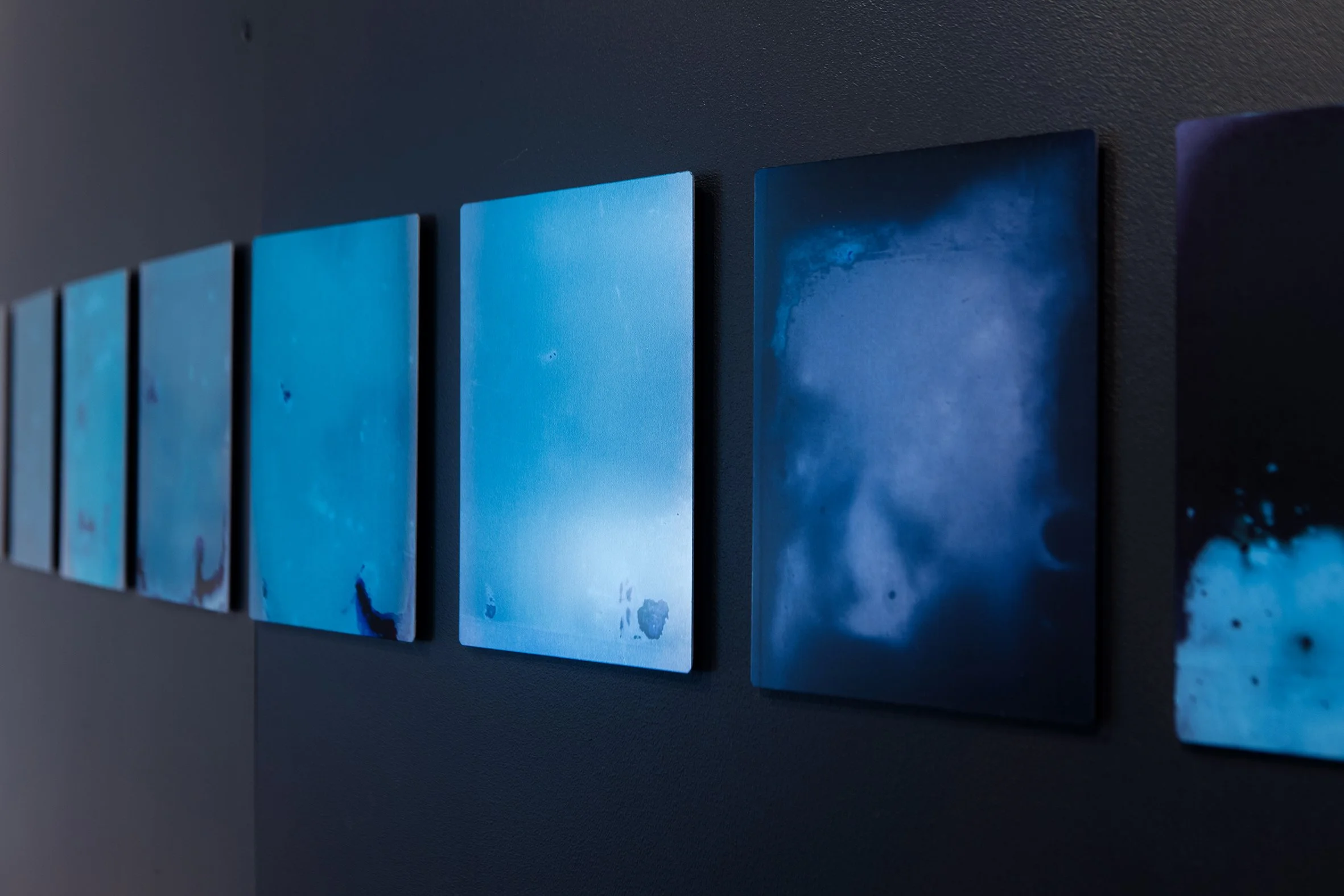 'Solar Observation' - detail view  Installation view at Blue Mountains Cultural Centre. August 13 - October 2, 2022.