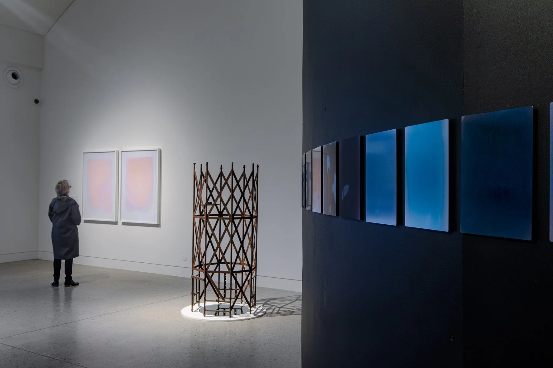 'Space, Time, Light', installation view.   Blue Mountains Cultural Centre August 13 - October 2, 2022.