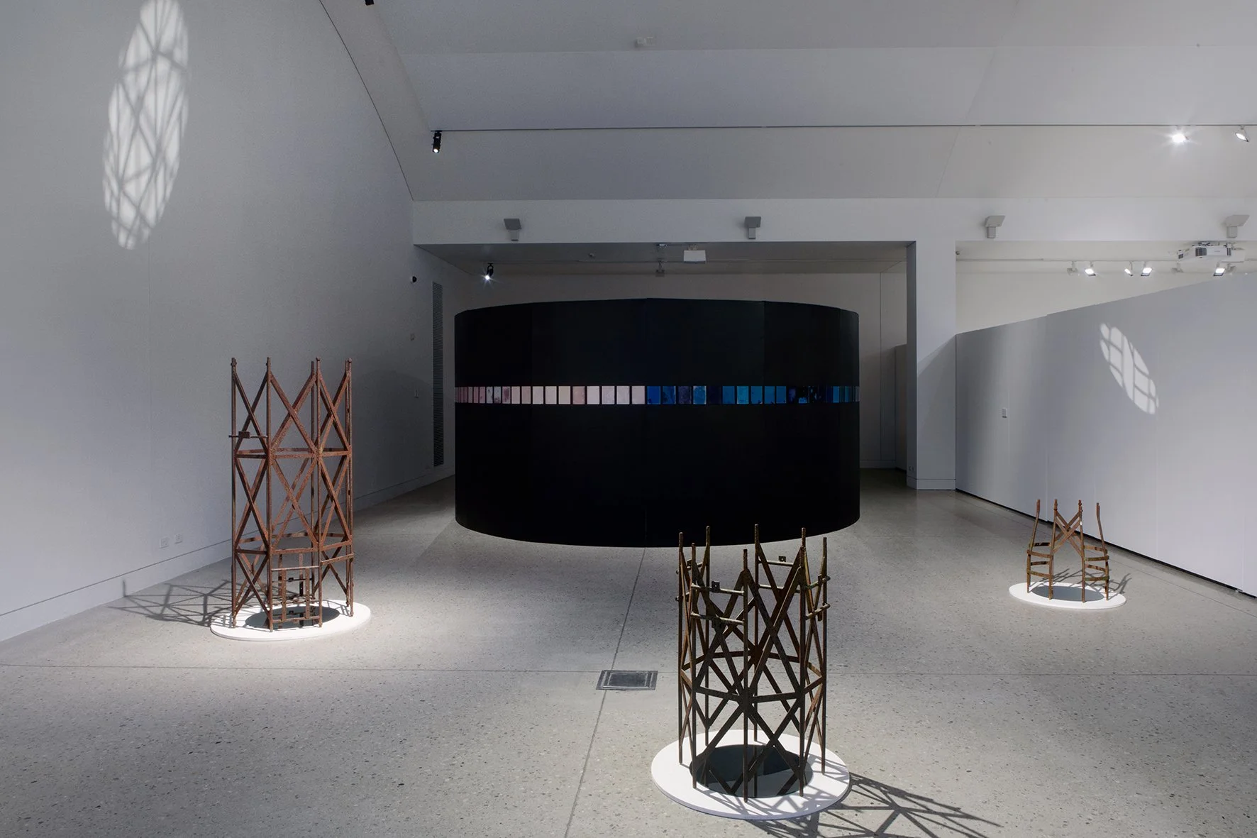 'Space, Time, Light' - installation view at Blue Mountains Cultural Centre. August 13 - October 2, 2022