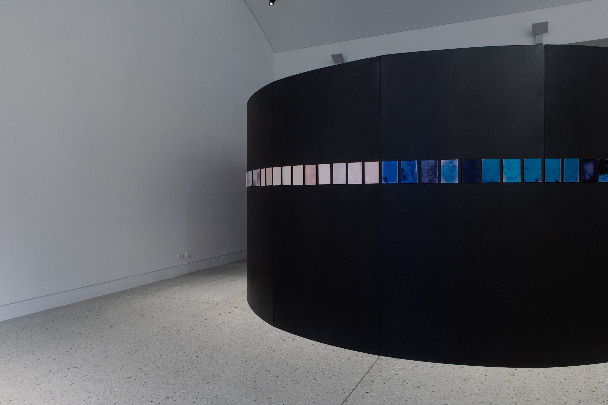 'Solar Observation' - install view at Blue Mountains Cultural Centre, 2022