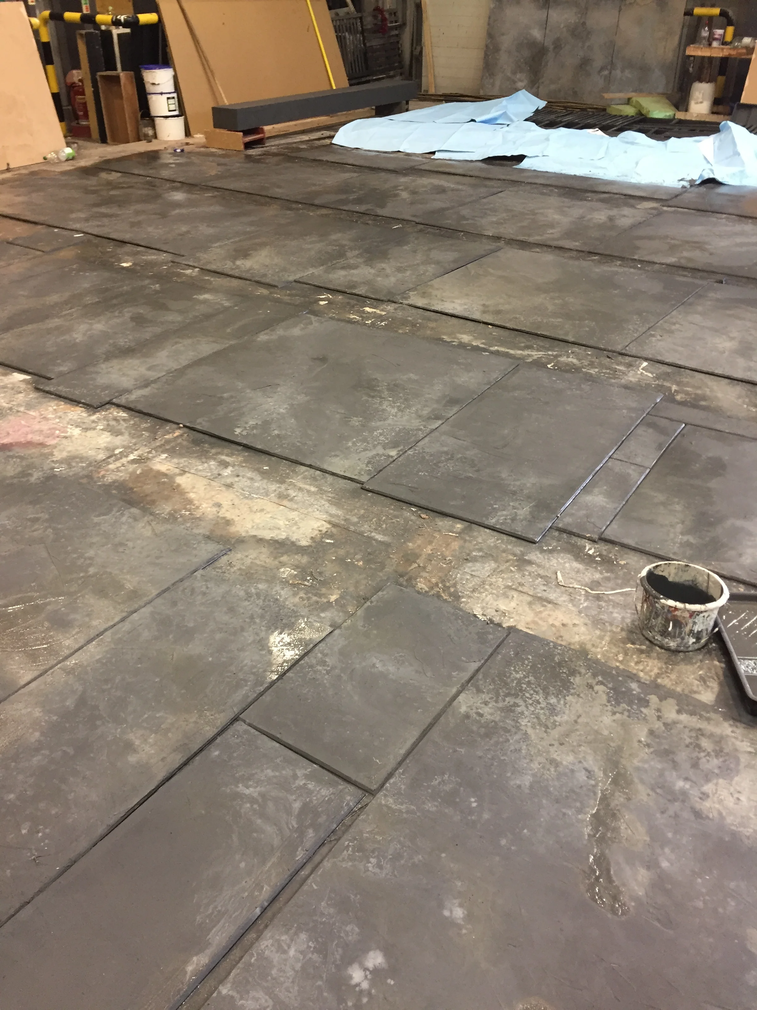  Concrete paving  