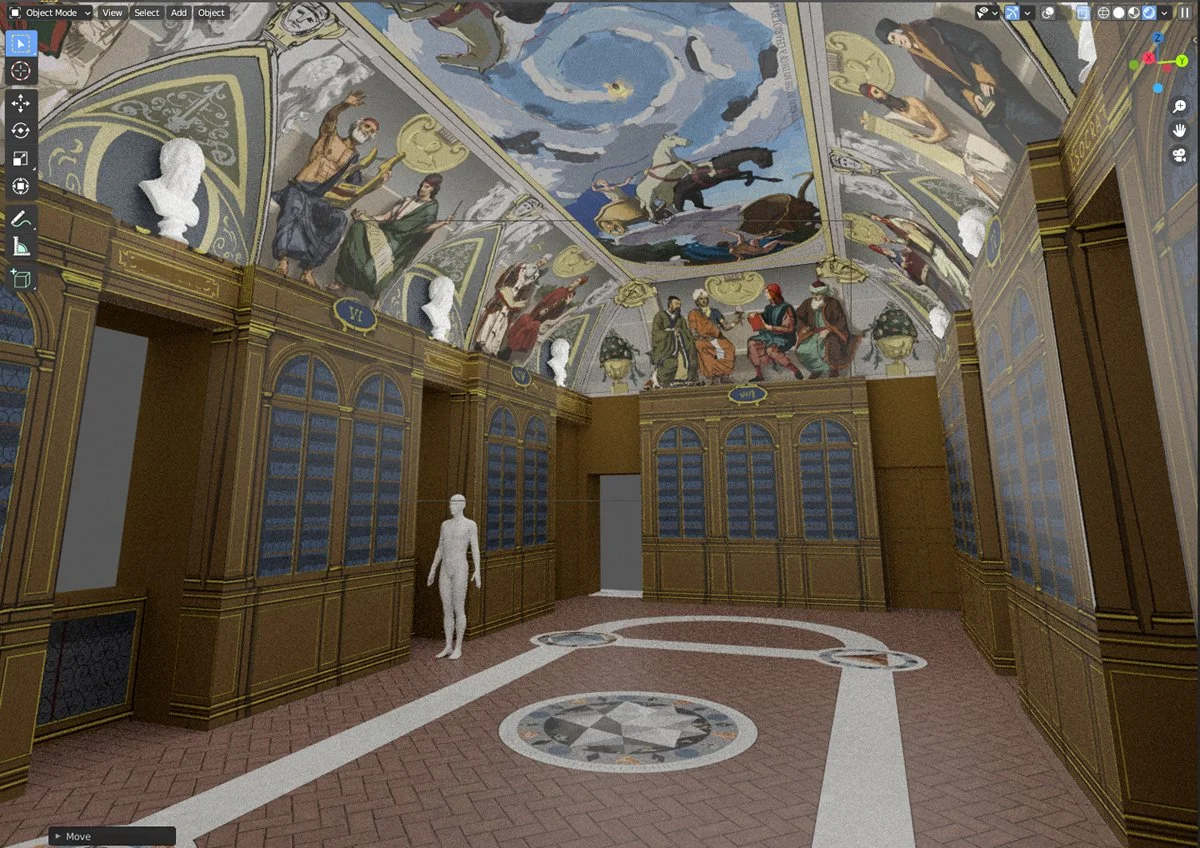  The other side of the hall. 