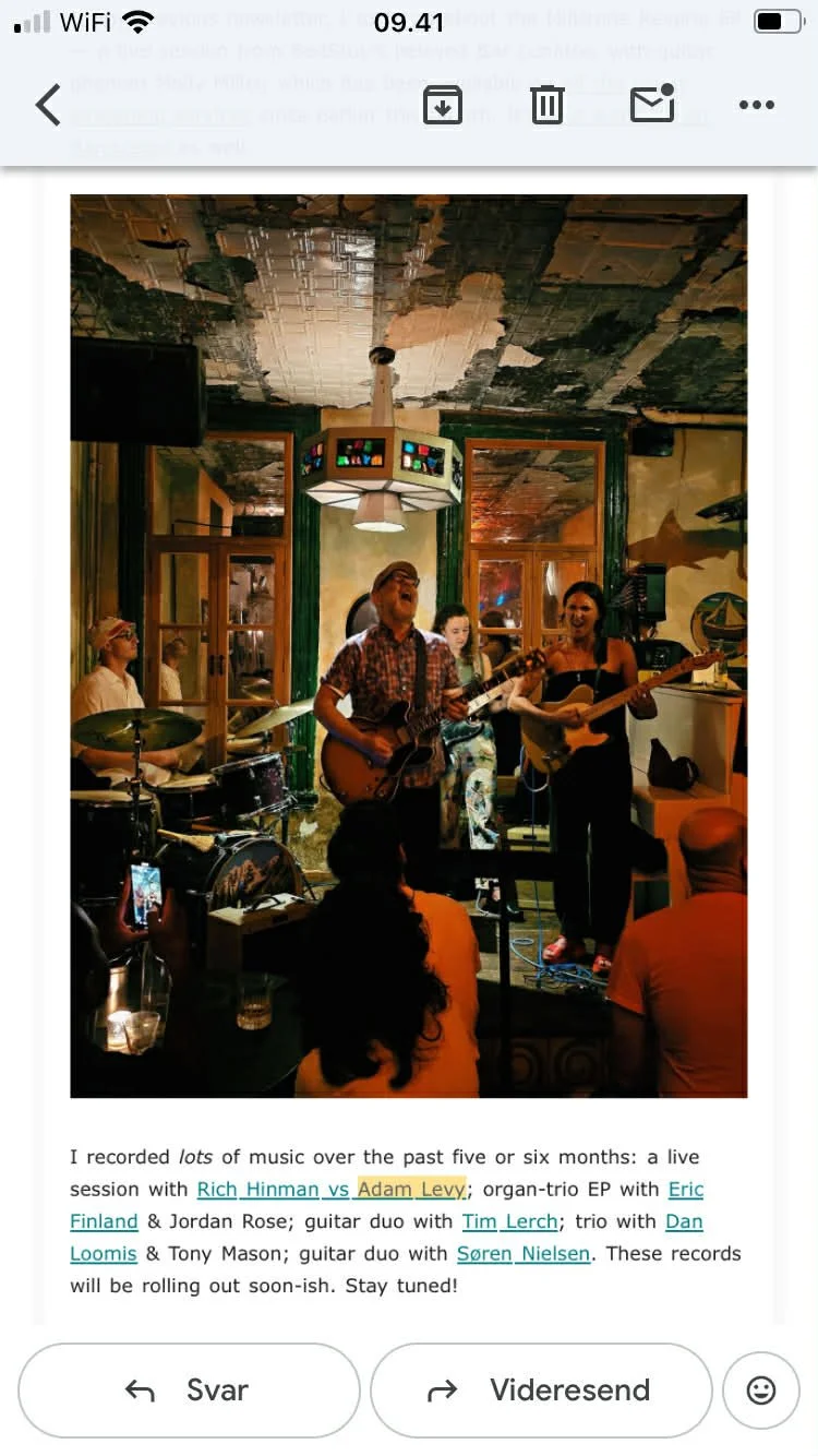 New York session 2025 and live gigs