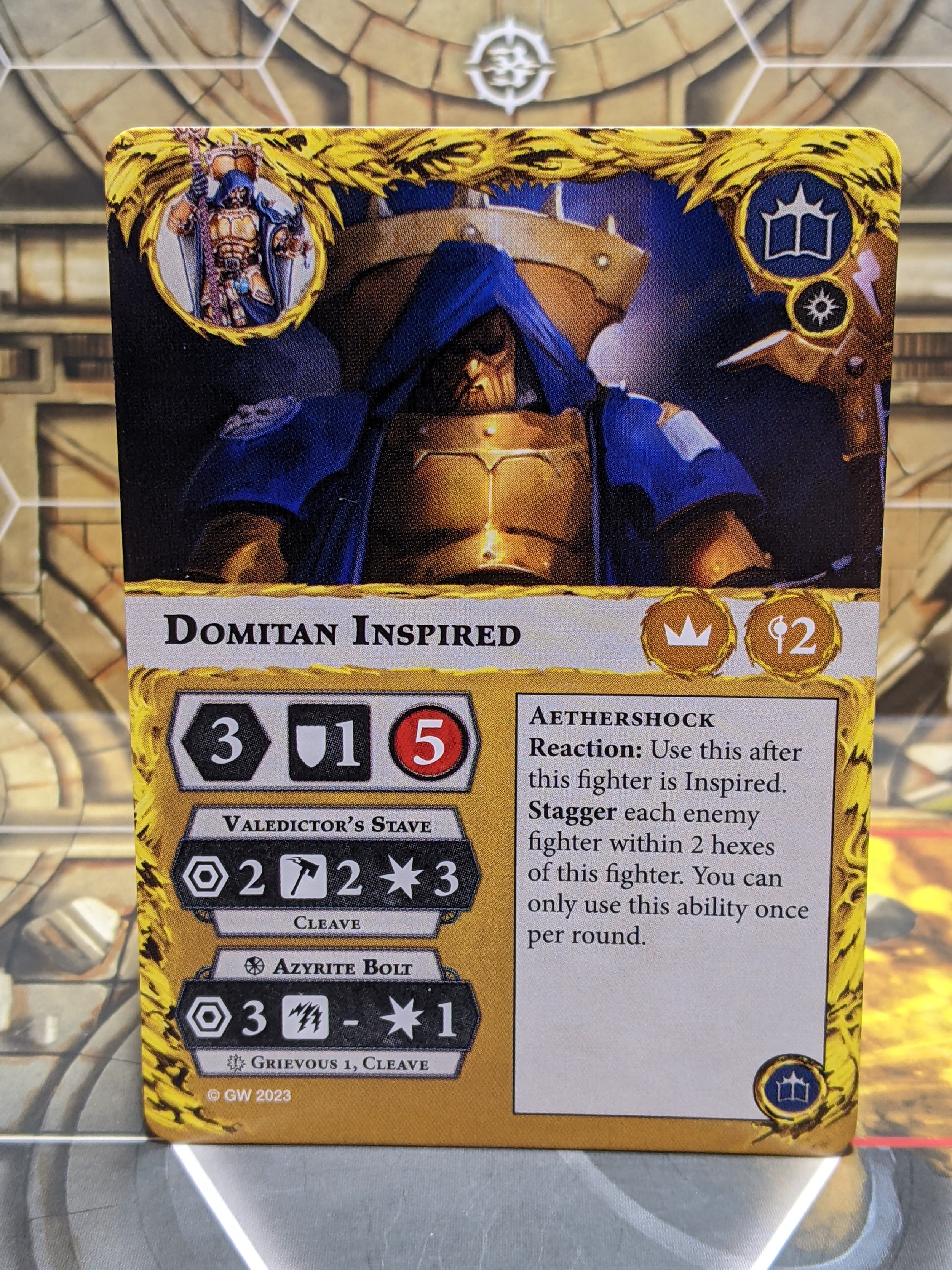 Warhammer Underworlds;Domitan's StormcovenPainted;English cards ;Wyrdhollow