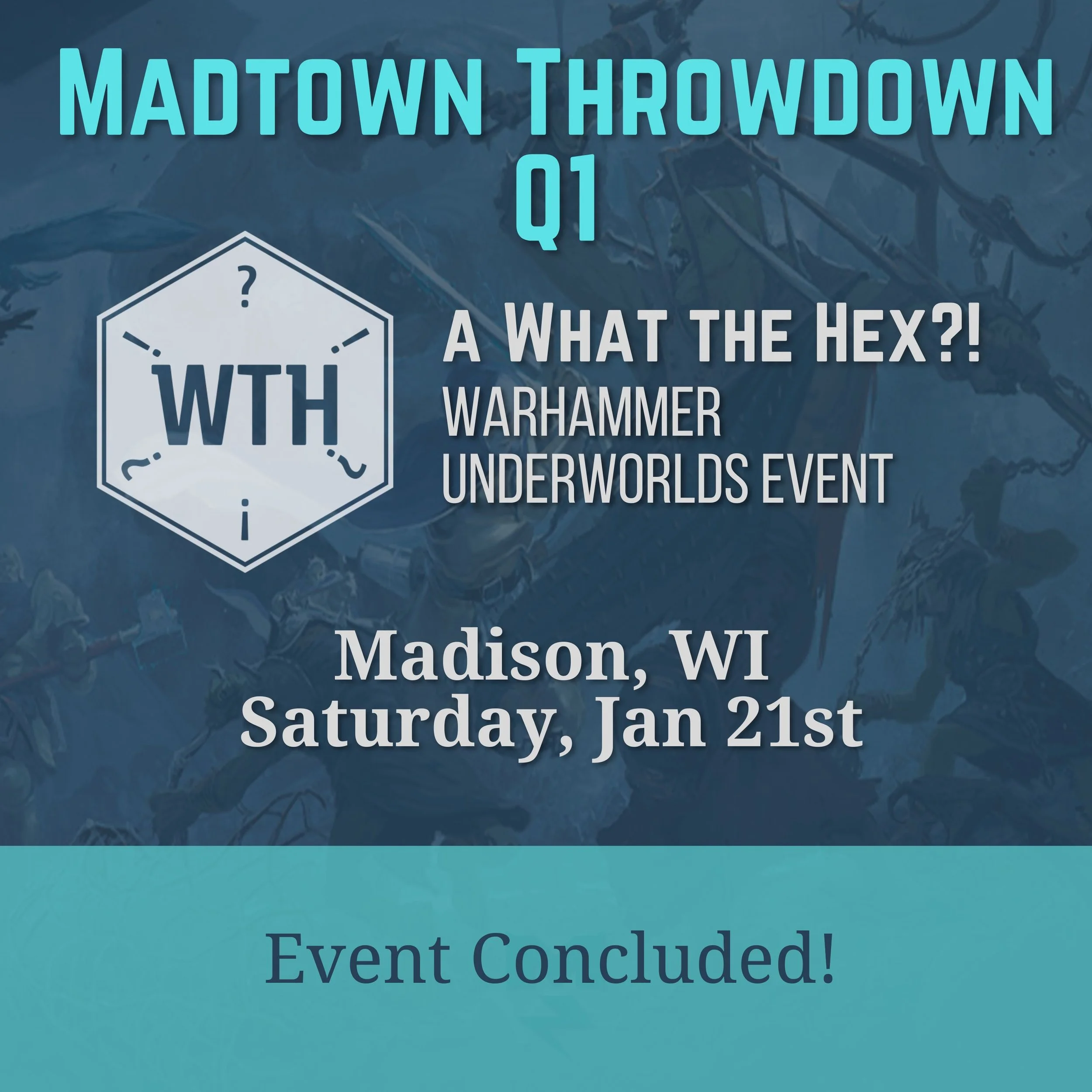 Madtown Throwdown Q1 2023 - Jan 21 - Madison WI