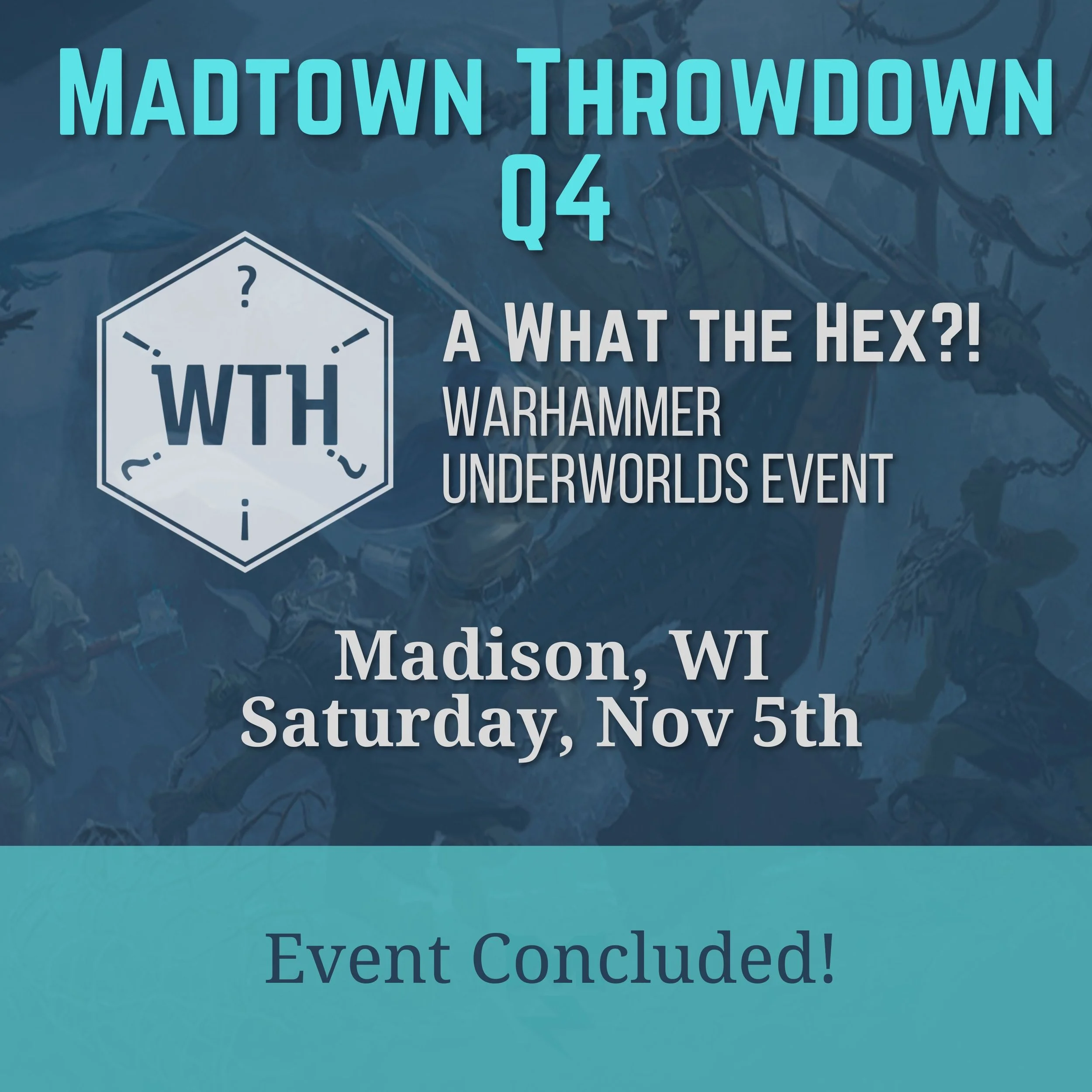 Madtown Throwdown Q4 2022 - Nov 5 - Madison WI