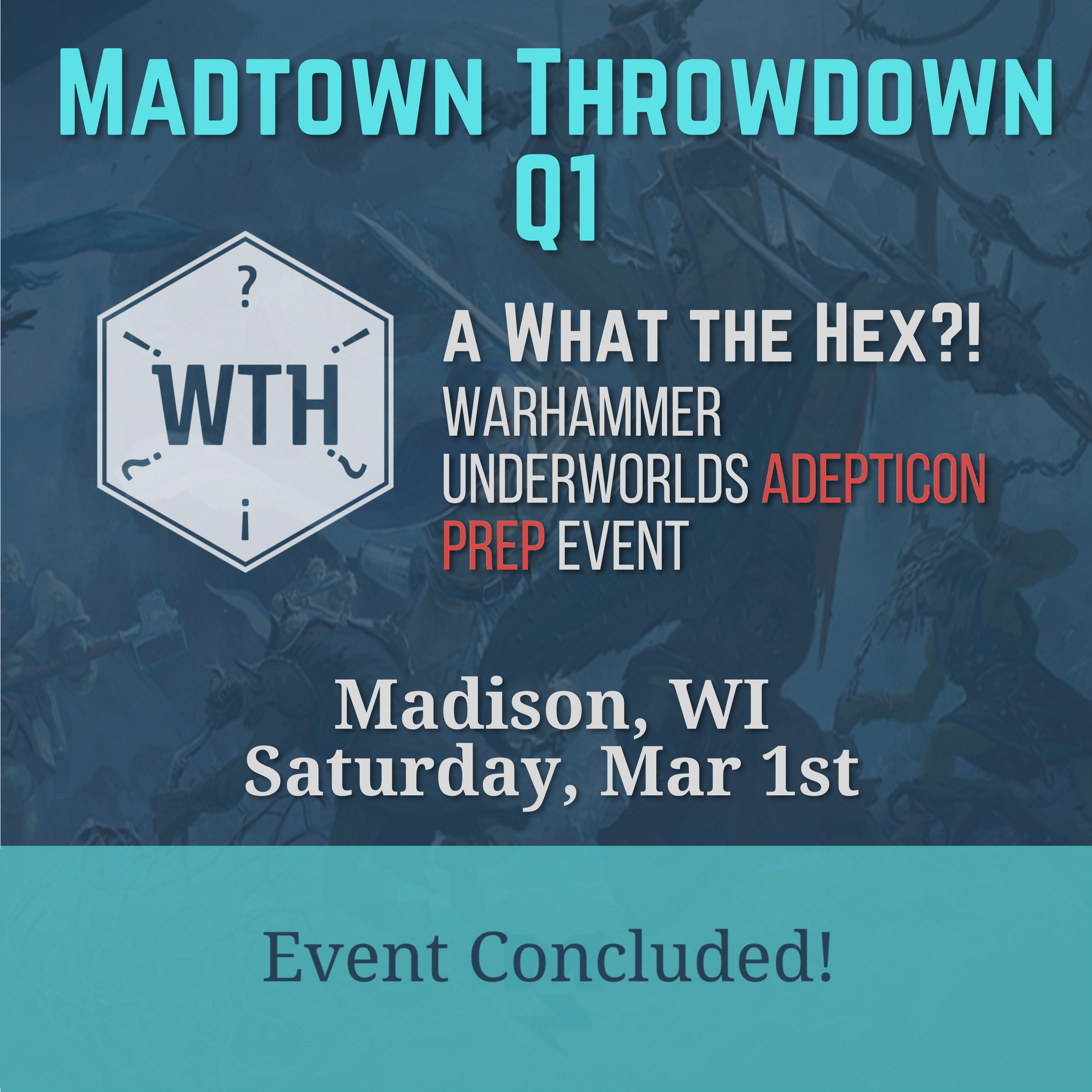 Madtown Throwdown Q1 2025 - March 1st - Wisconsin, USA