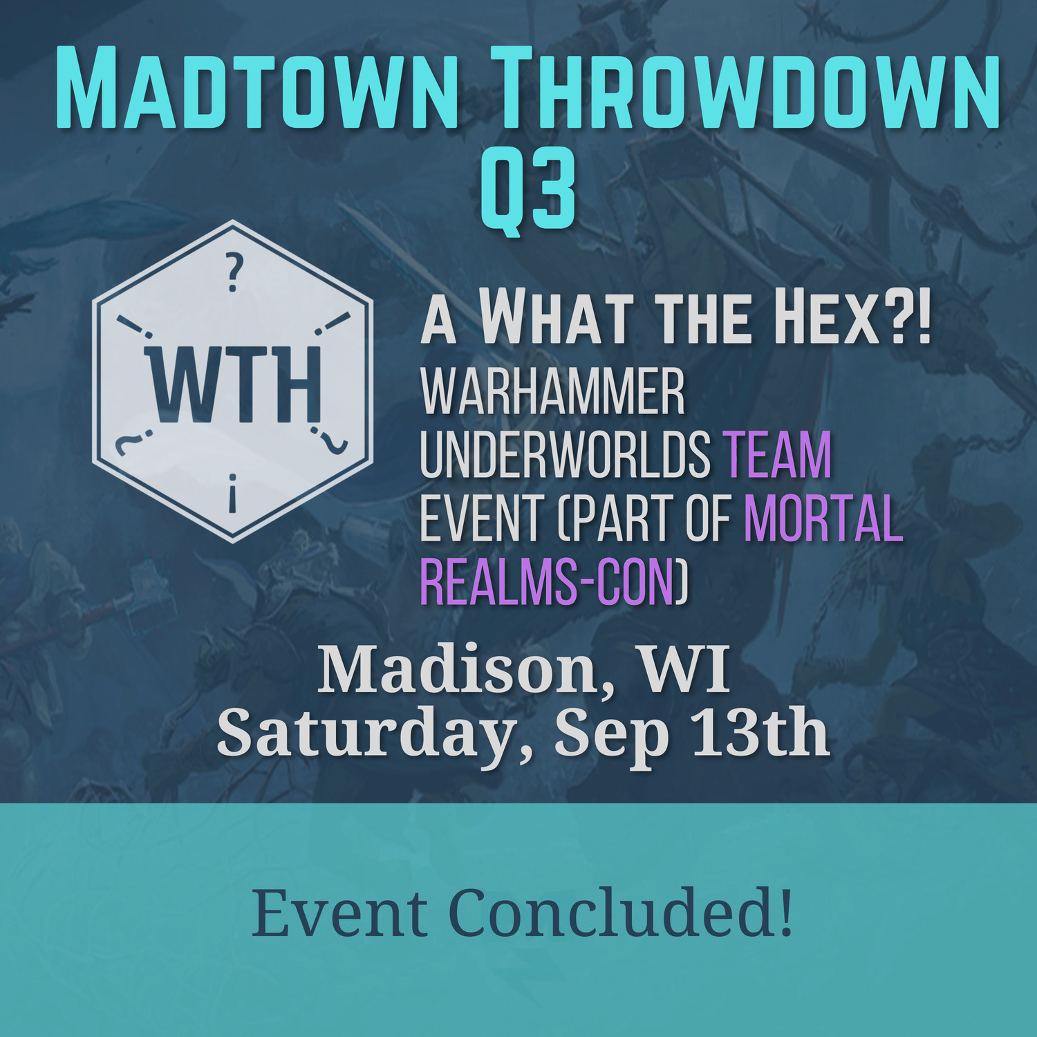 Madtown Throwdown Q3 2025 - SEP 13 - Wisconsin, USA