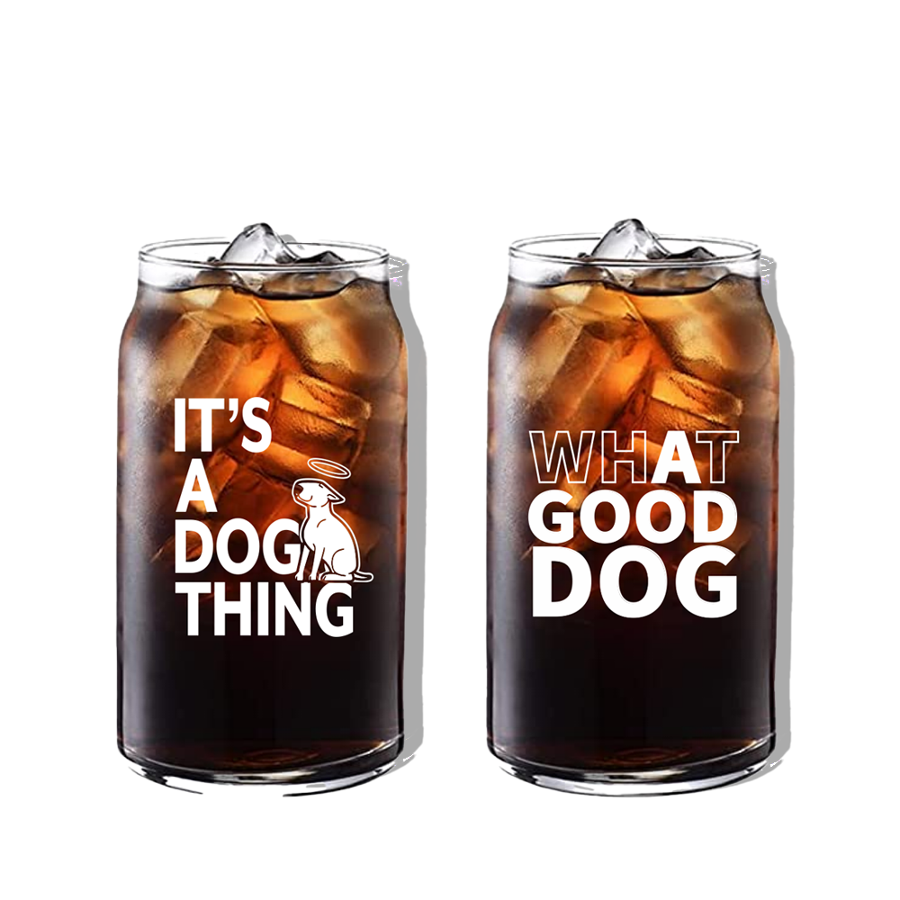 Transparent It’s A Dog Thing Glass.png