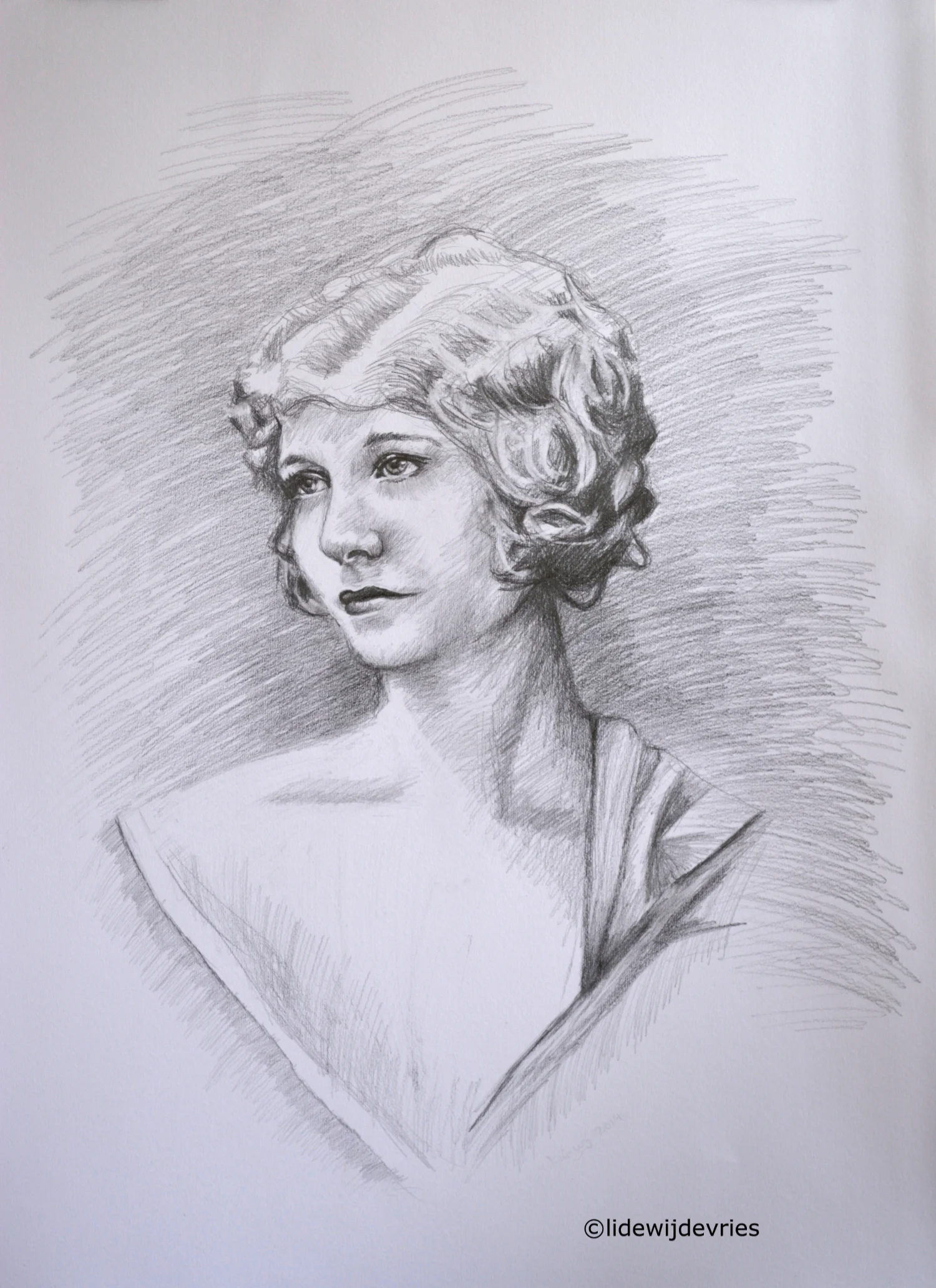 Vintage portrait woman