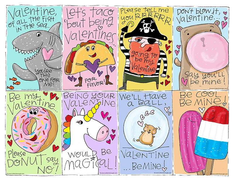 Printable Valentines