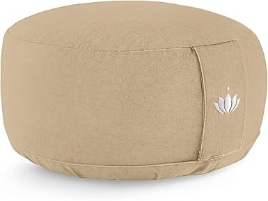 Meditationskissen LOTUS 15cm Lotuscrafts - Light Taupe