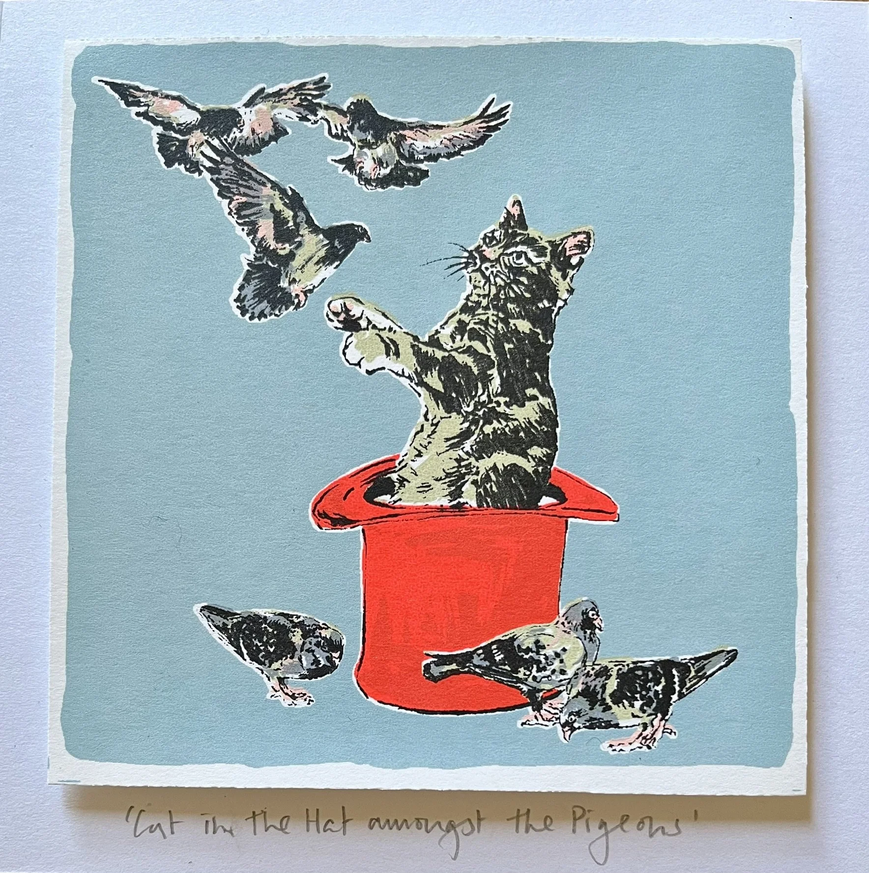 Cat in the hat amongst the pigeons 3.JPEG