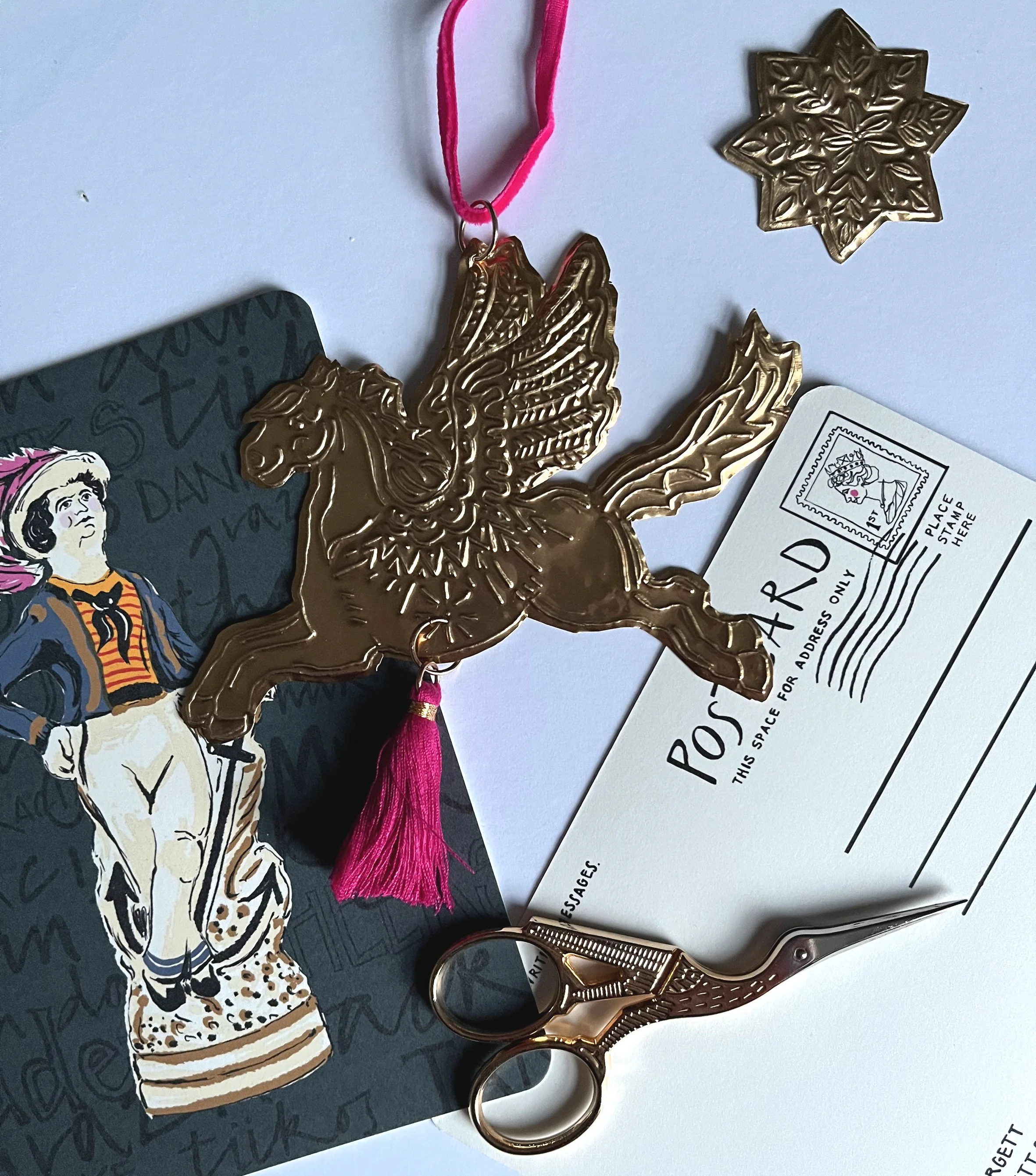 Gold horse tassel dec flatlay.jpg