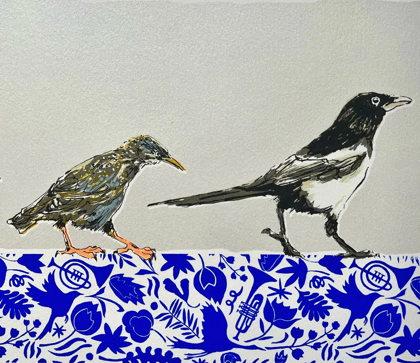Strutting their Stuff (Blue), Mag and Star.jpg