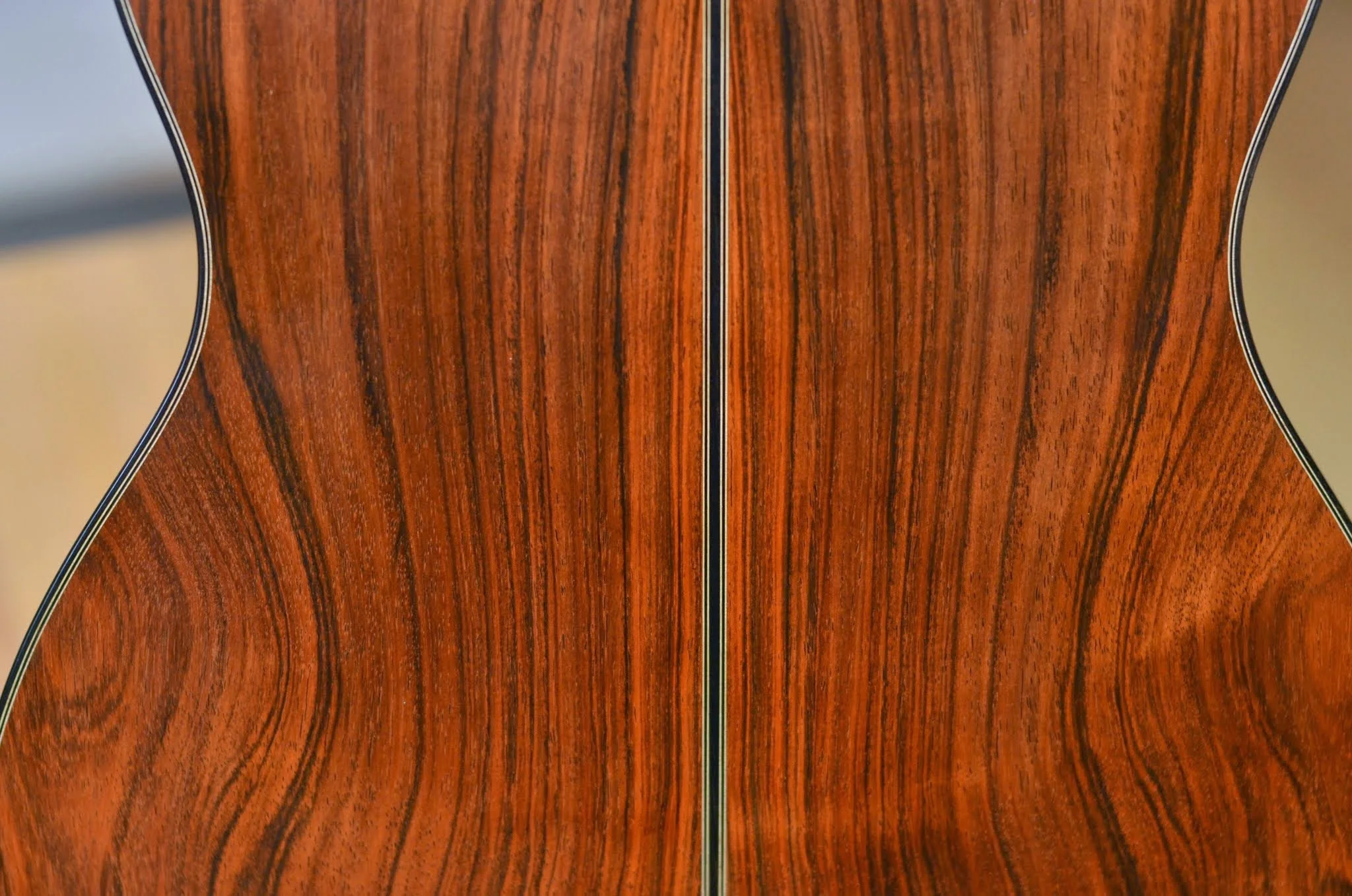 Brazilian rosewood back